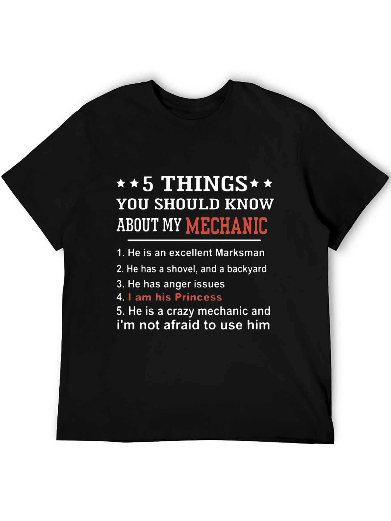 Mechanics Princess T-Shirt: 5 Things You Should Know