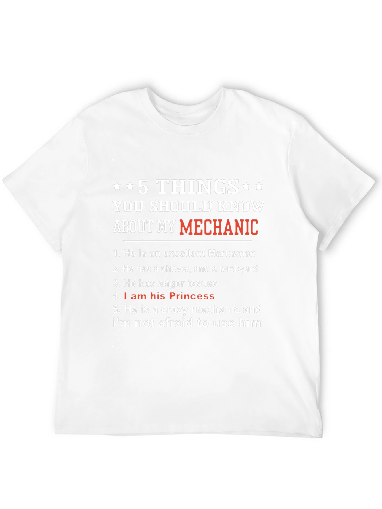 Mechanics Princess T-Shirt: 5 Things You Should Know