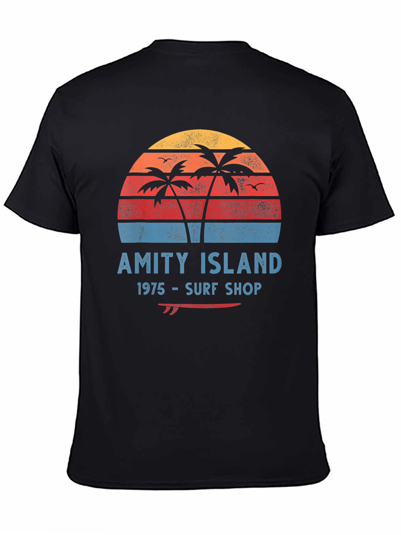 Amity Island 1975 Surf Shop Graphic Tee