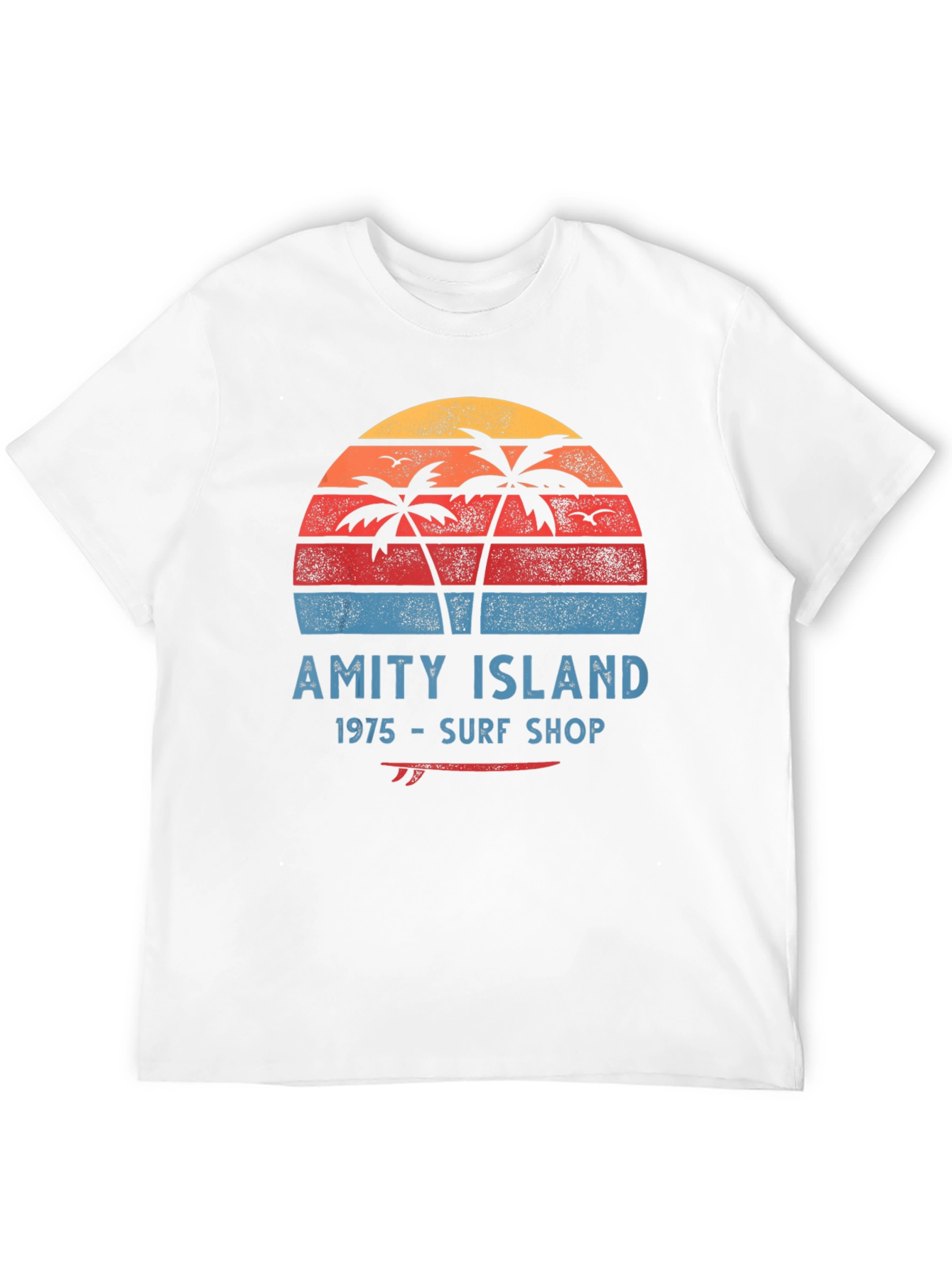 Amity Island 1975 Surf Shop Graphic Tee