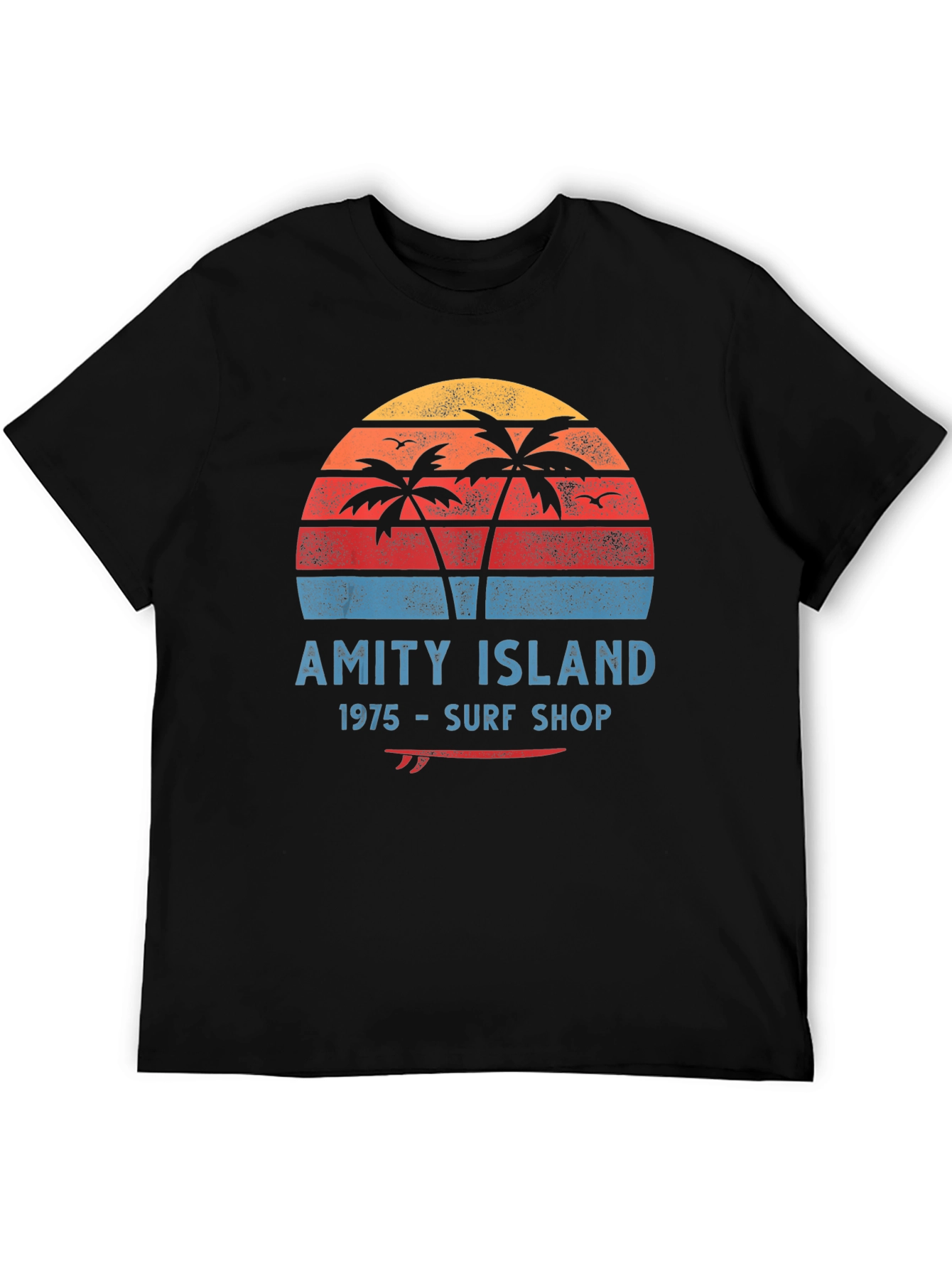 Amity Island 1975 Surf Shop Graphic Tee