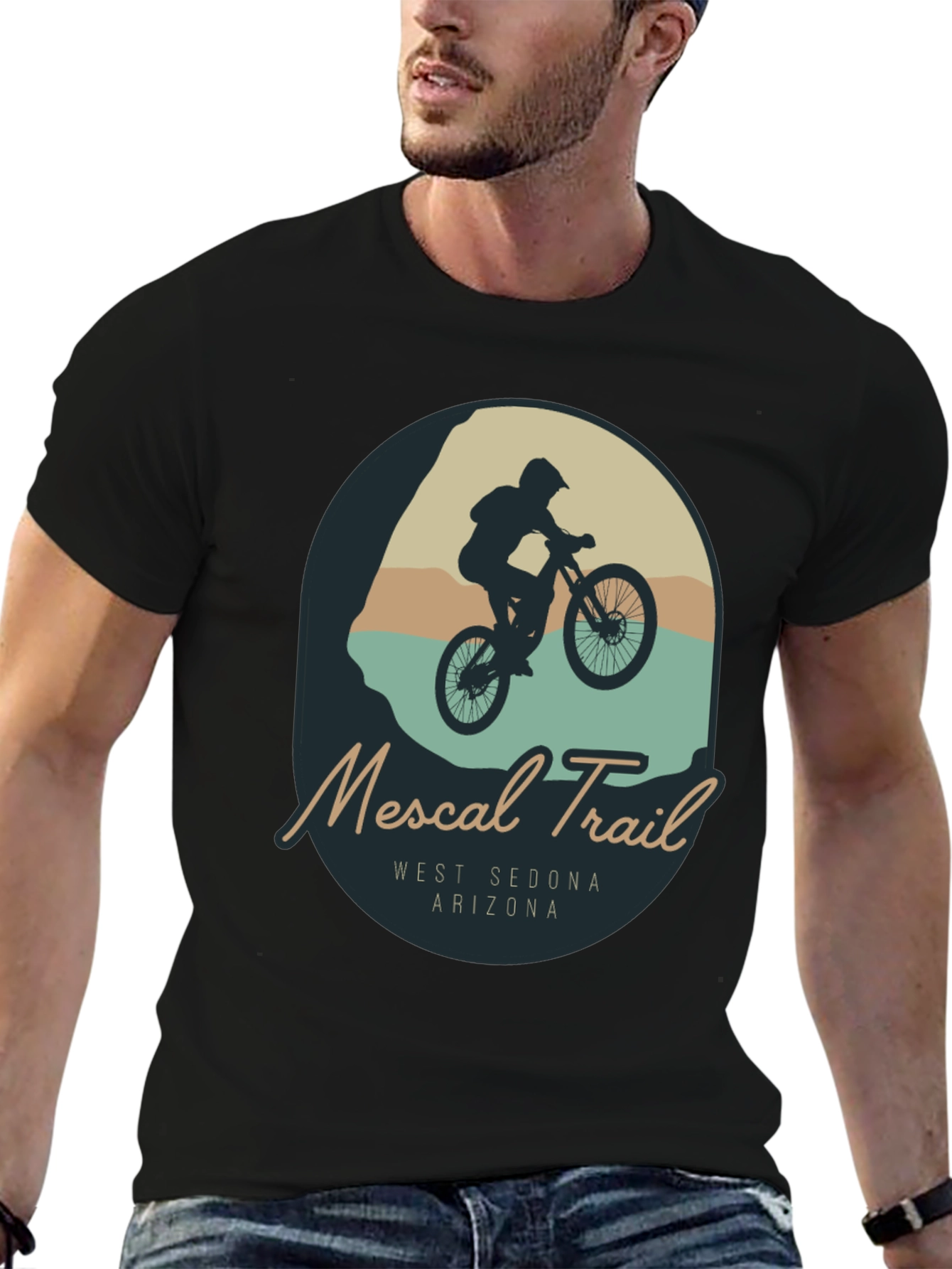 Mescal Trail T-Shirt - Mountain Biking Design