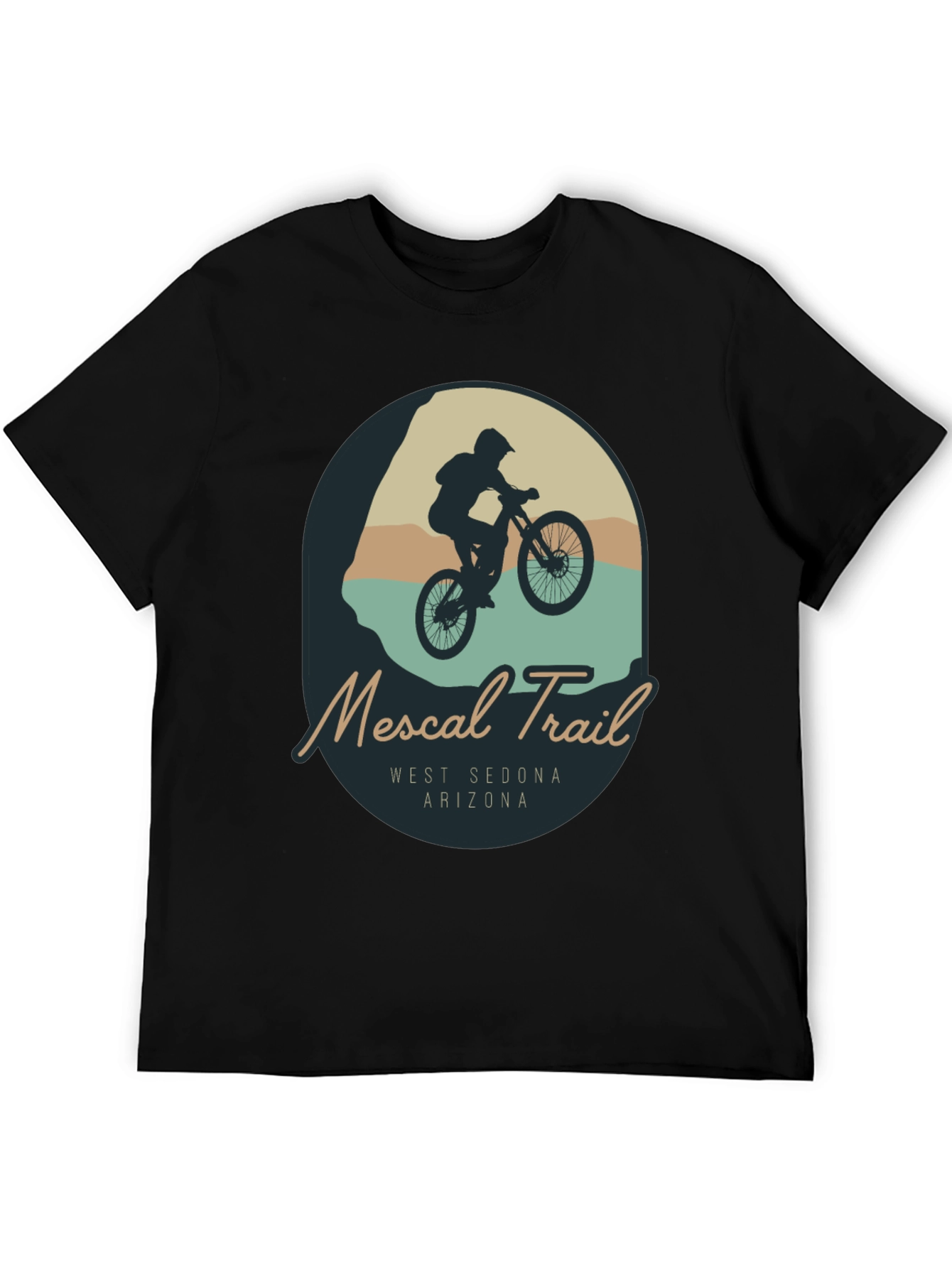 Mescal Trail T-Shirt - Mountain Biking Design