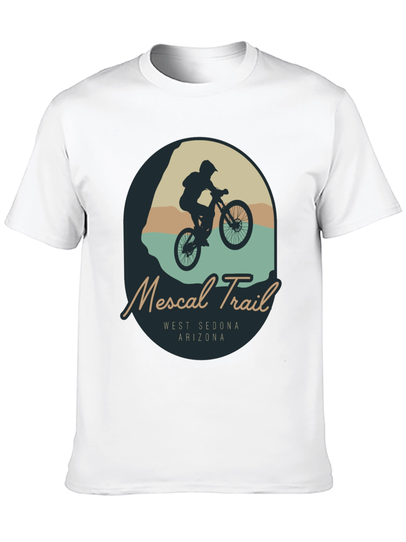 Mescal Trail T-Shirt - Mountain Biking Design