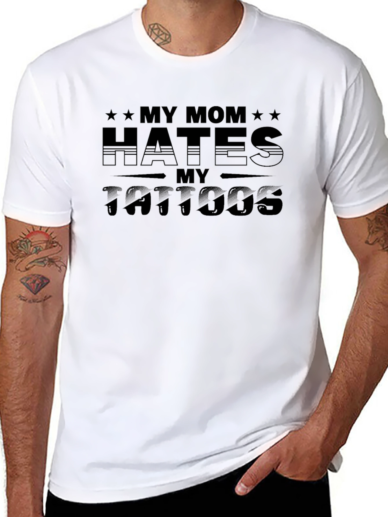 My Mom Hates My Tattoos Graphic T-Shirt
