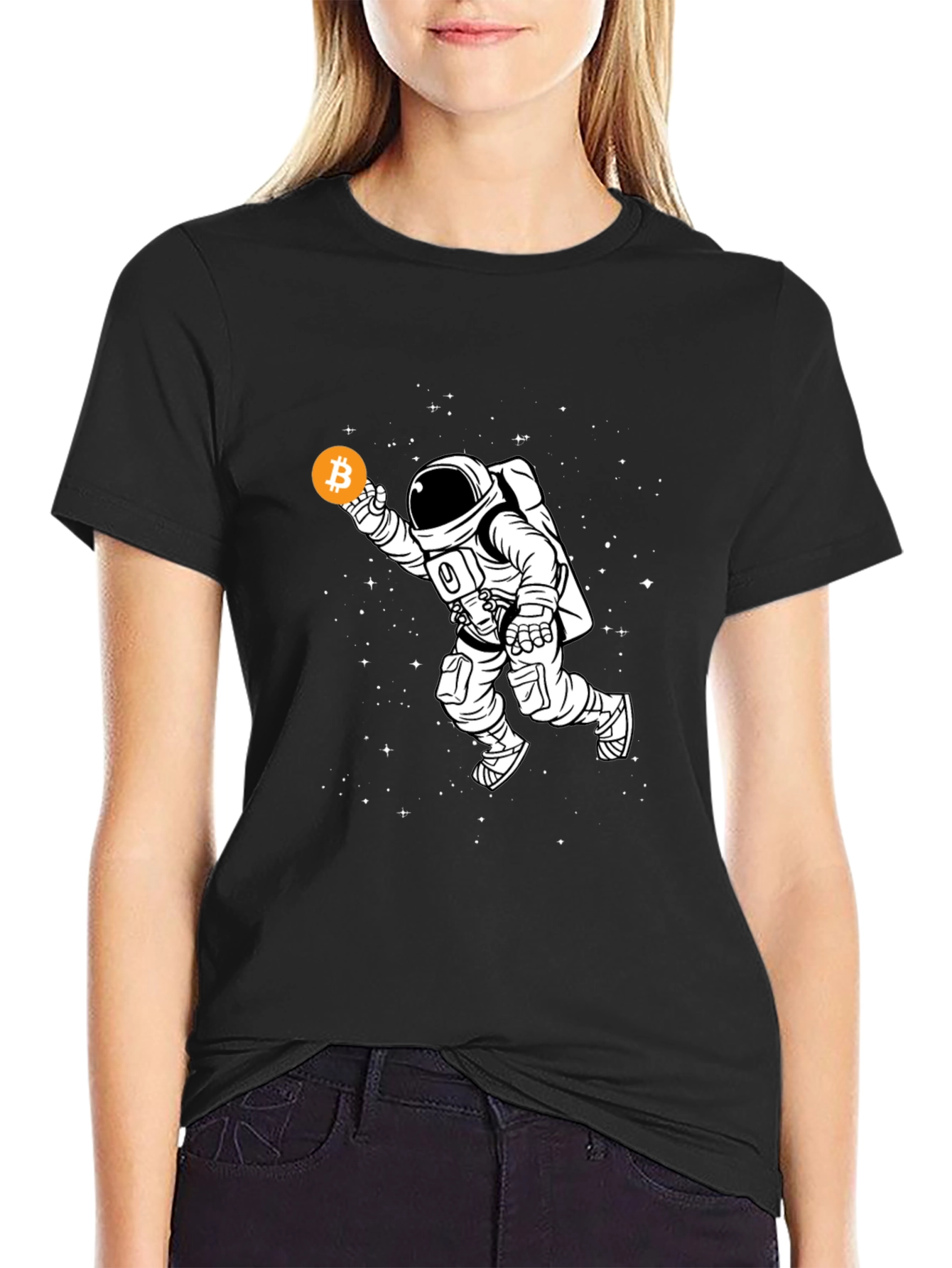Bitcoin Astronaut Graphic Tee