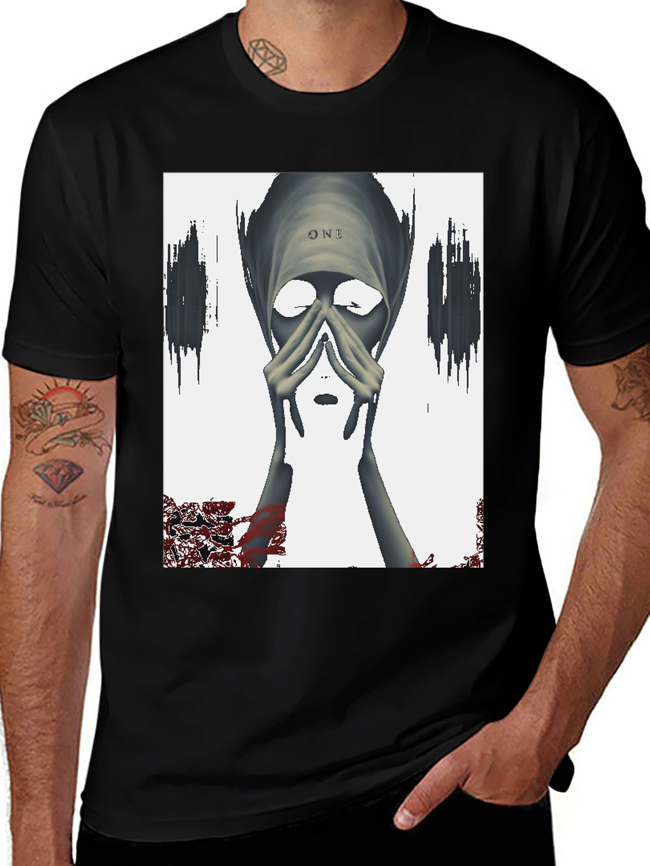 Abstract ONE Graphic T-Shirt