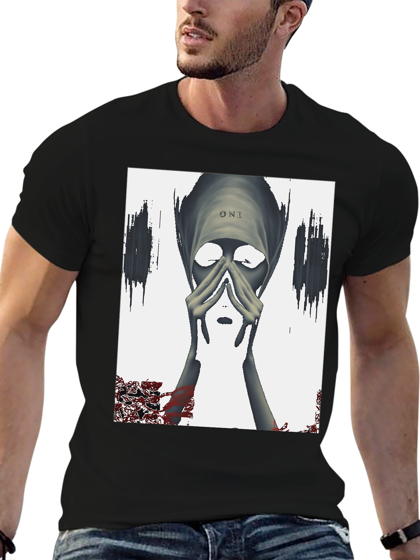 Abstract ONE Graphic T-Shirt