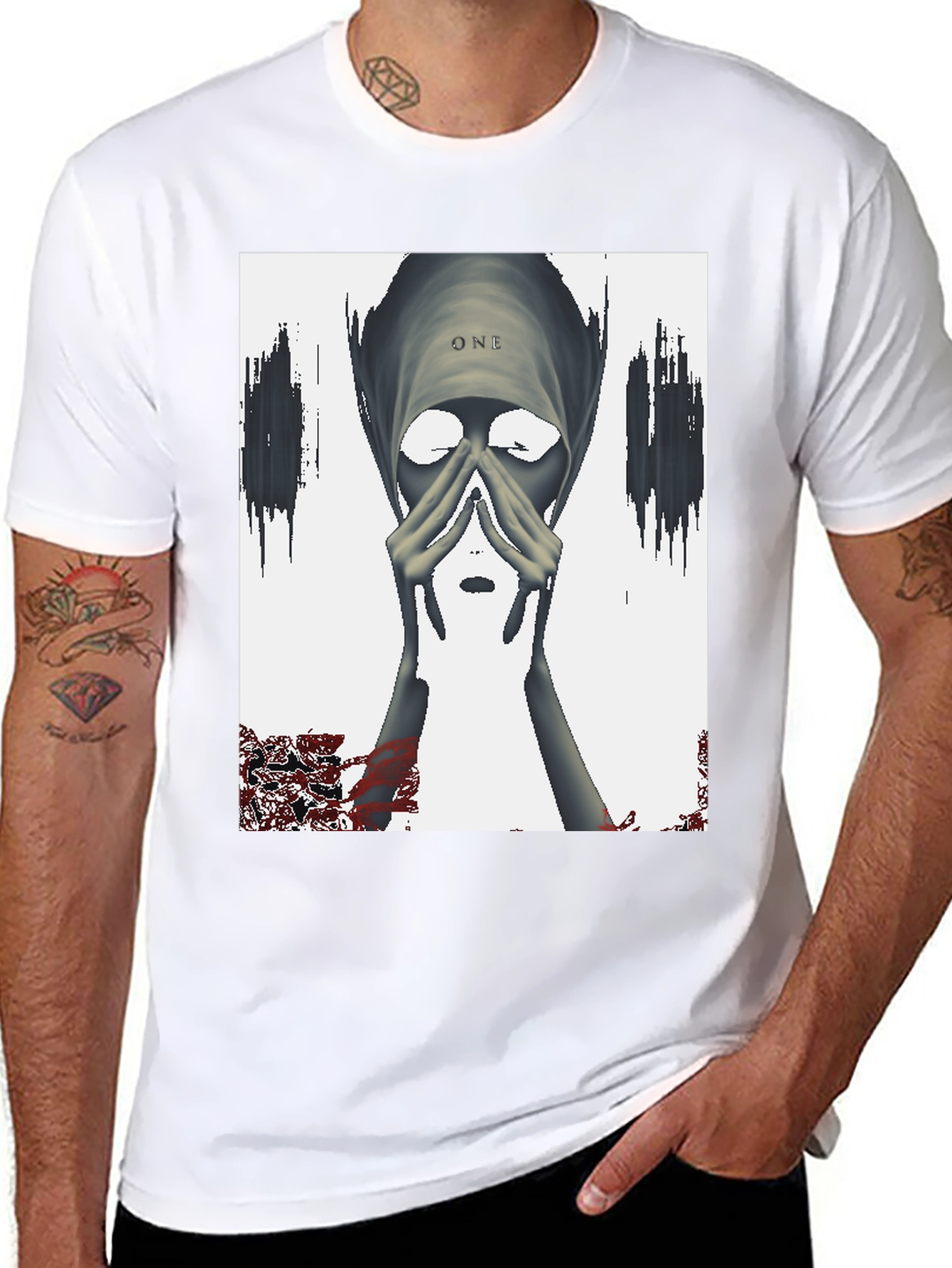 Abstract ONE Graphic T-Shirt