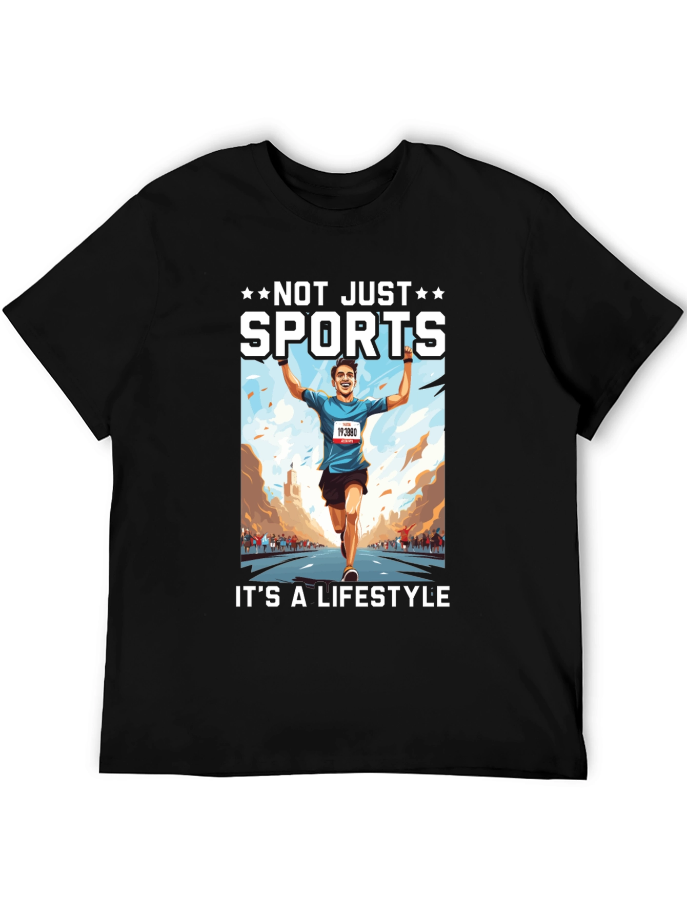 Sports Lifestyle Graphic T-Shirt