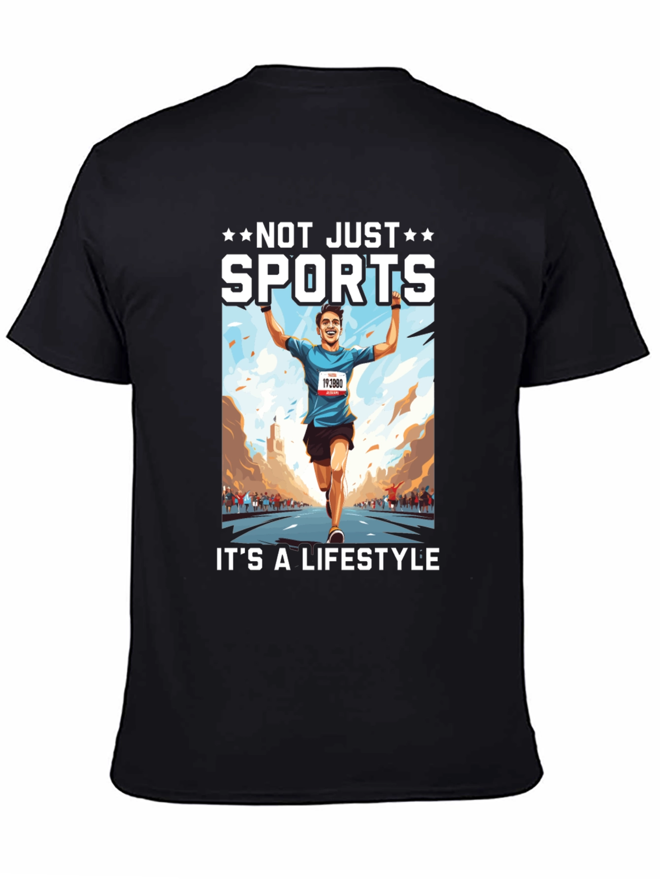 Sports Lifestyle Graphic T-Shirt