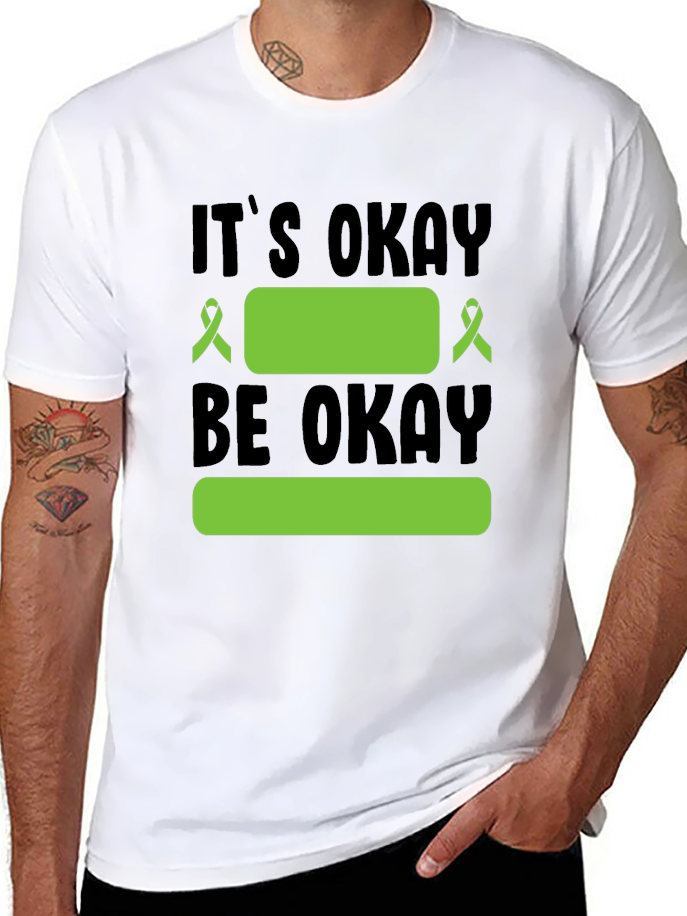 Its Okay To Be Okay Mental Health Awareness T-Shirt