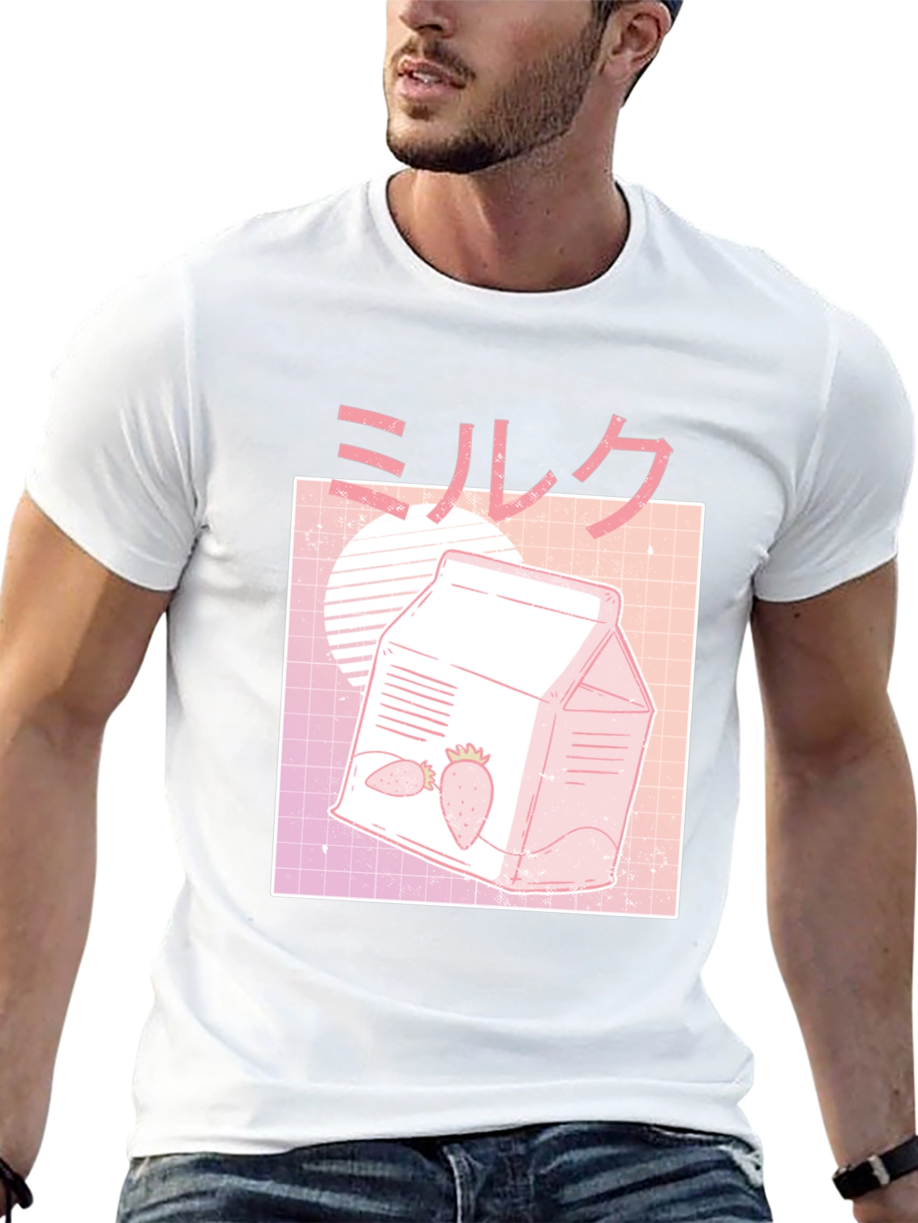 Strawberry Milk Graphic Tee