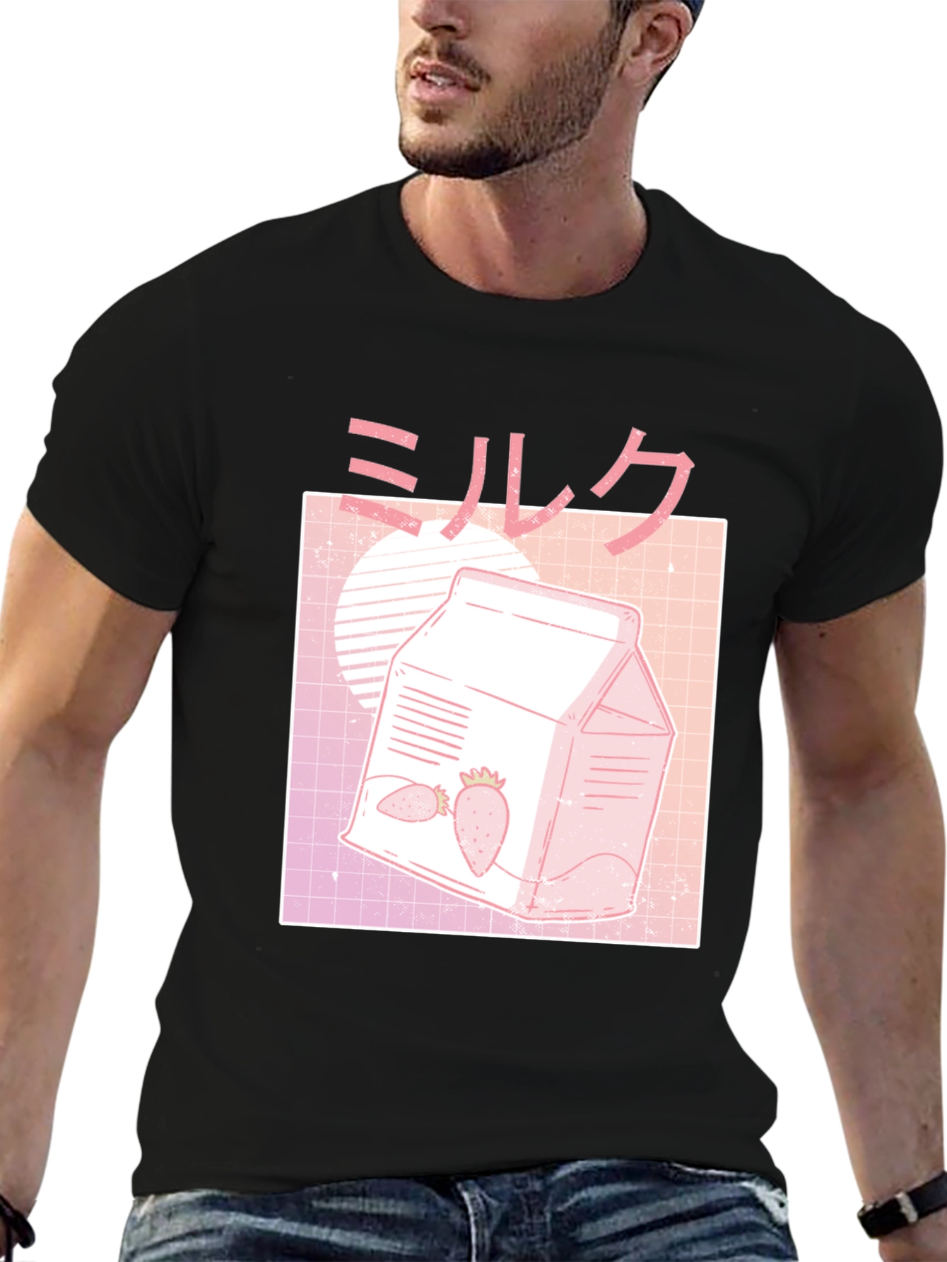 Strawberry Milk Graphic Tee