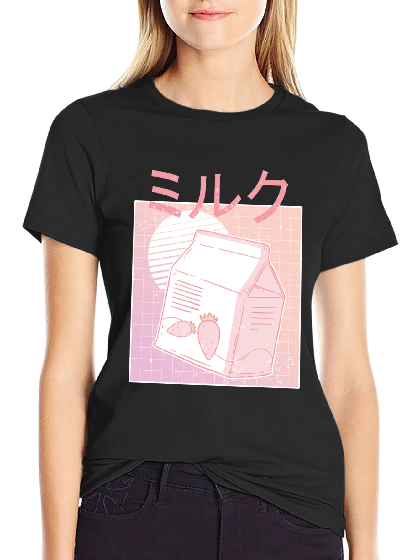 Strawberry Milk Graphic Tee
