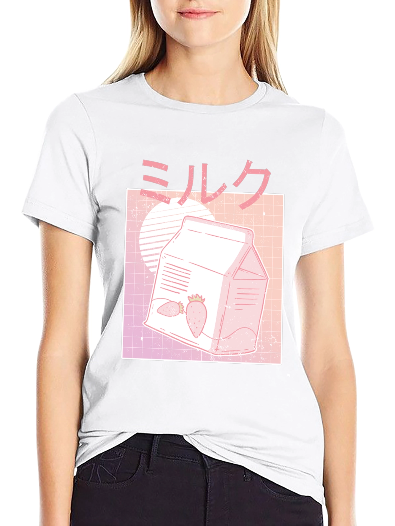 Strawberry Milk Graphic Tee