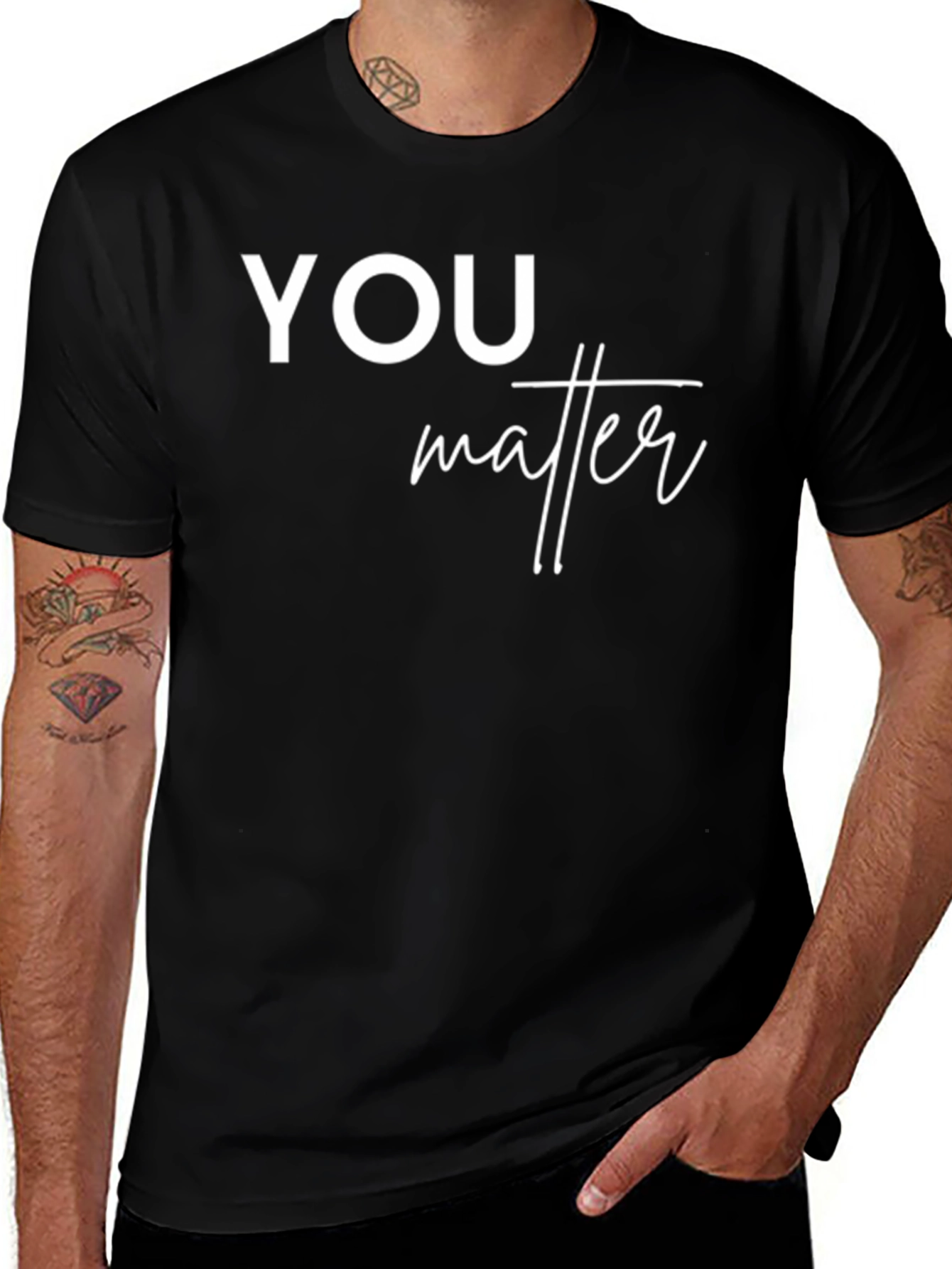 You Matter Graphic Tee - Trendy Statement Shirt
