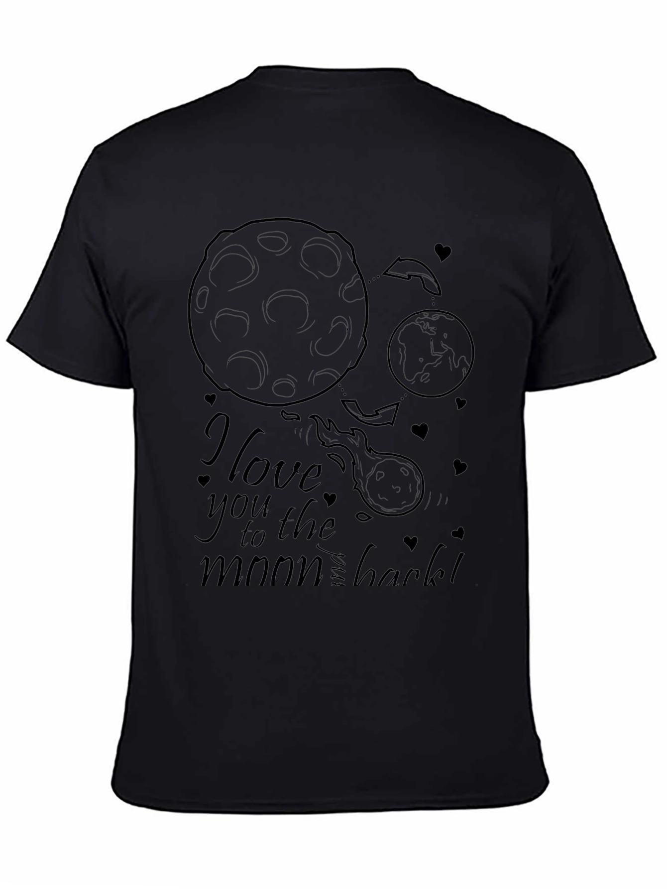 I Love You to the Moon and Back T-Shirt