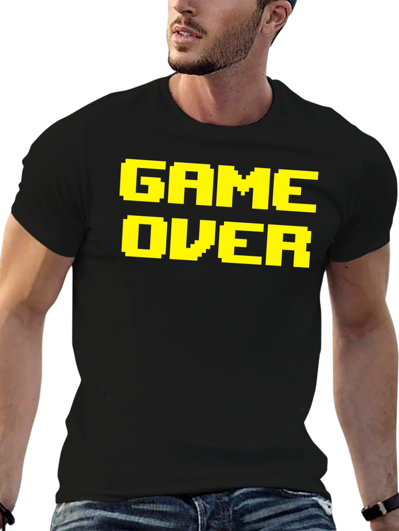 Game Over T-Shirt - Pixelated Style