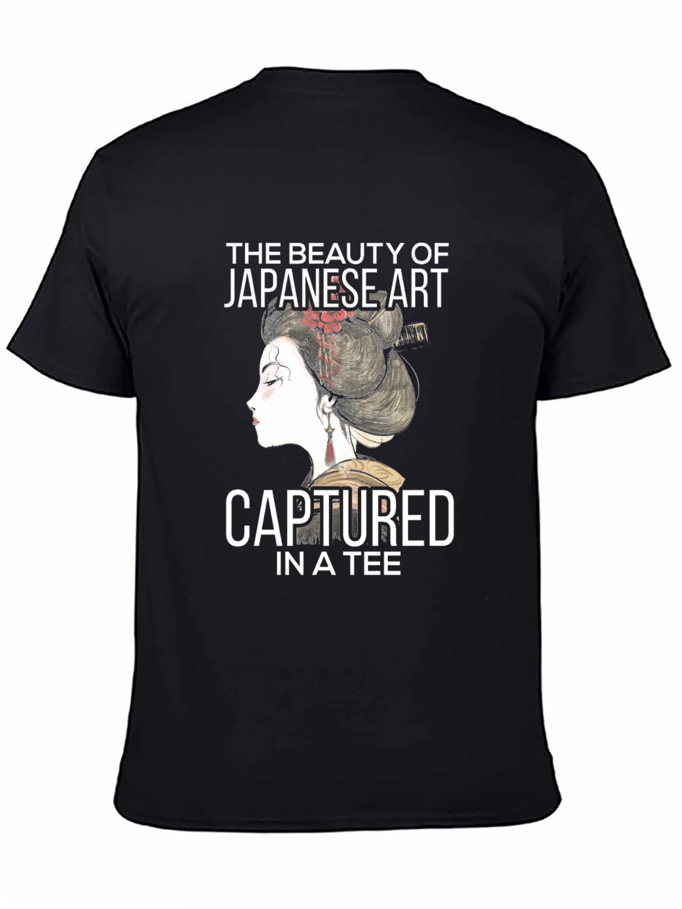 Japanese Art Tee: Beauty Captured in Style