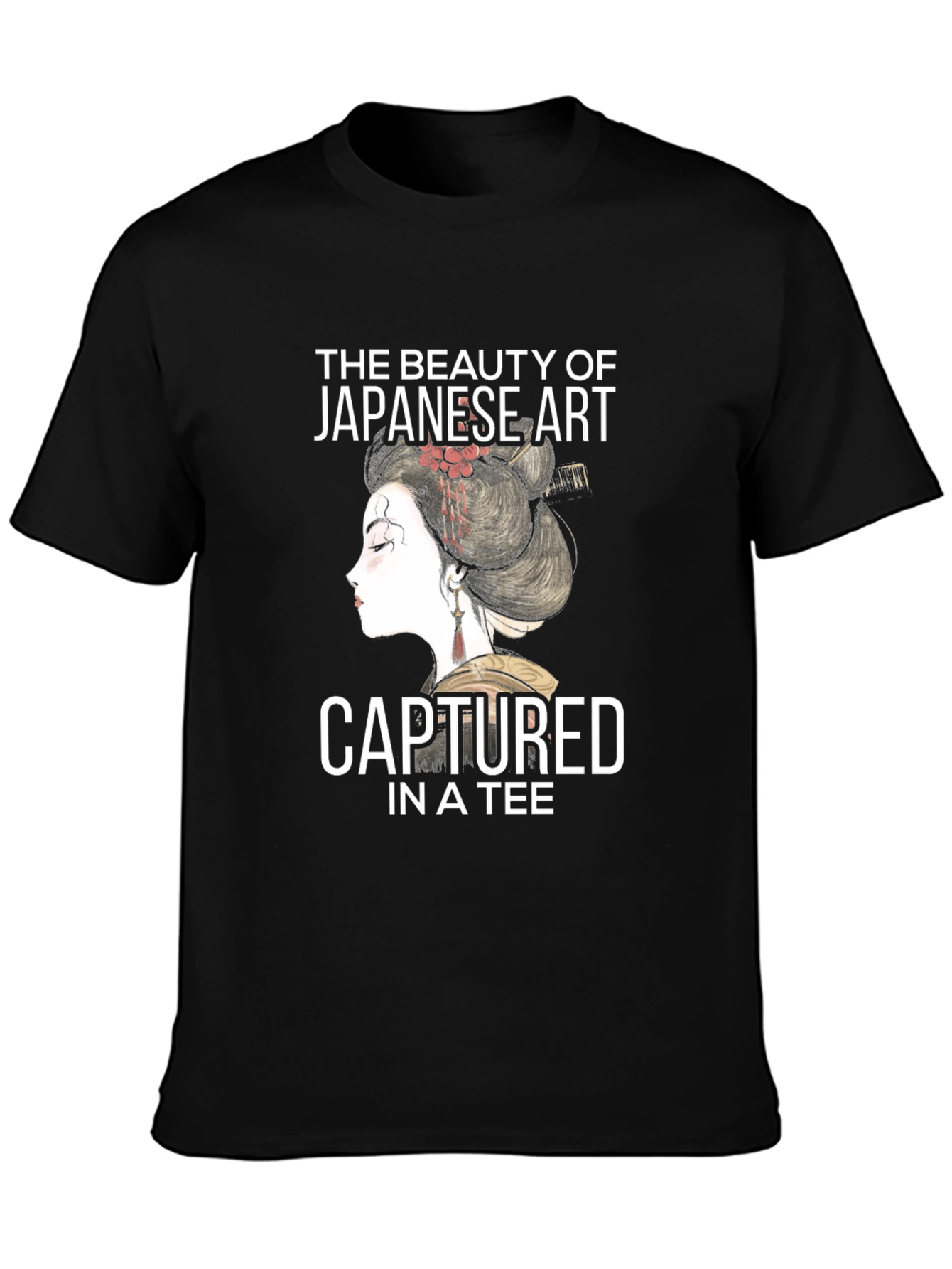 Japanese Art Tee: Beauty Captured in Style