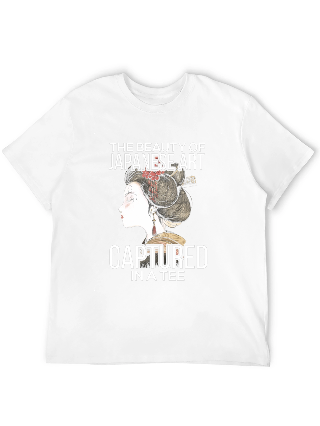 Japanese Art Tee: Beauty Captured in Style