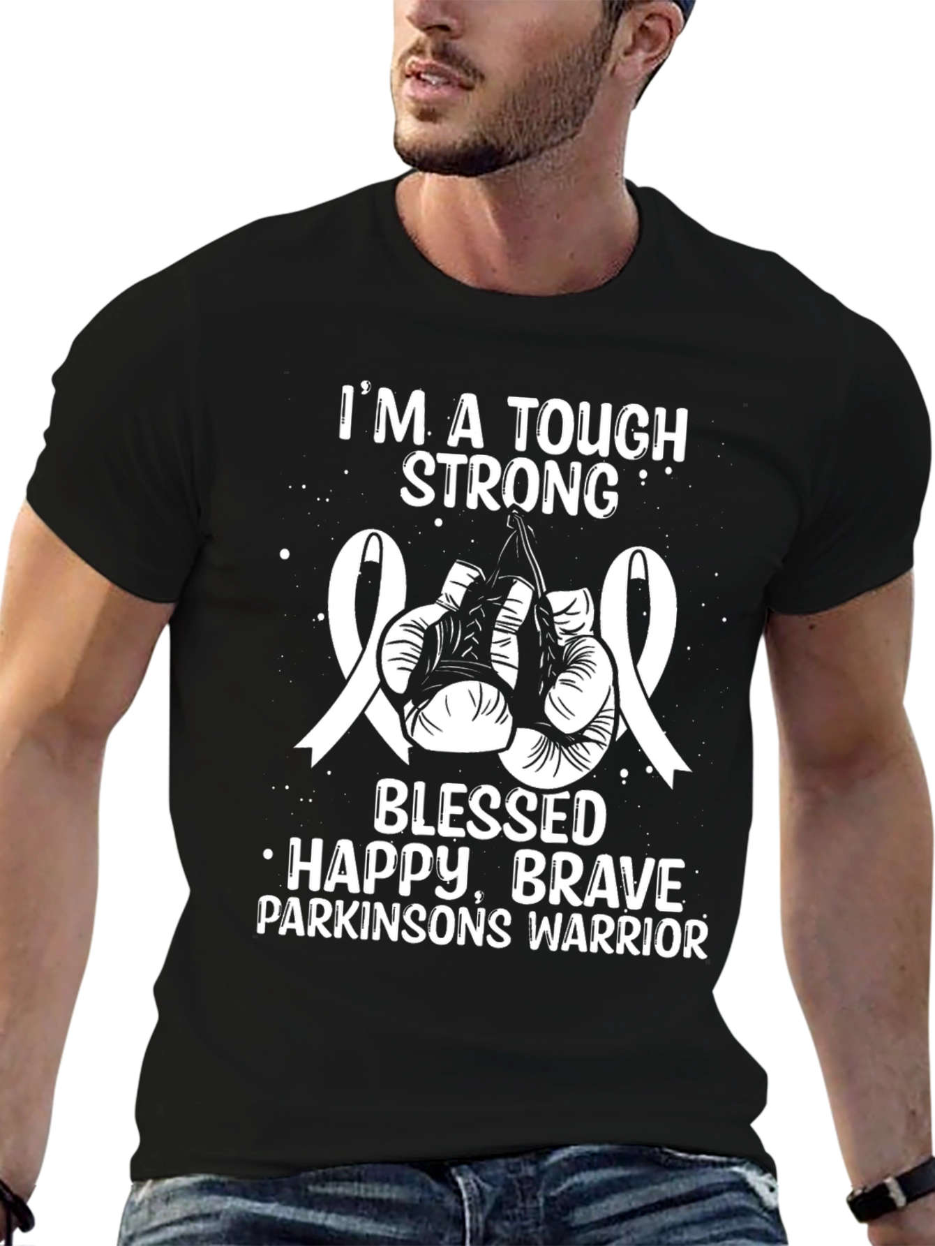 Tough Strong Parkinsons Warrior T-Shirt