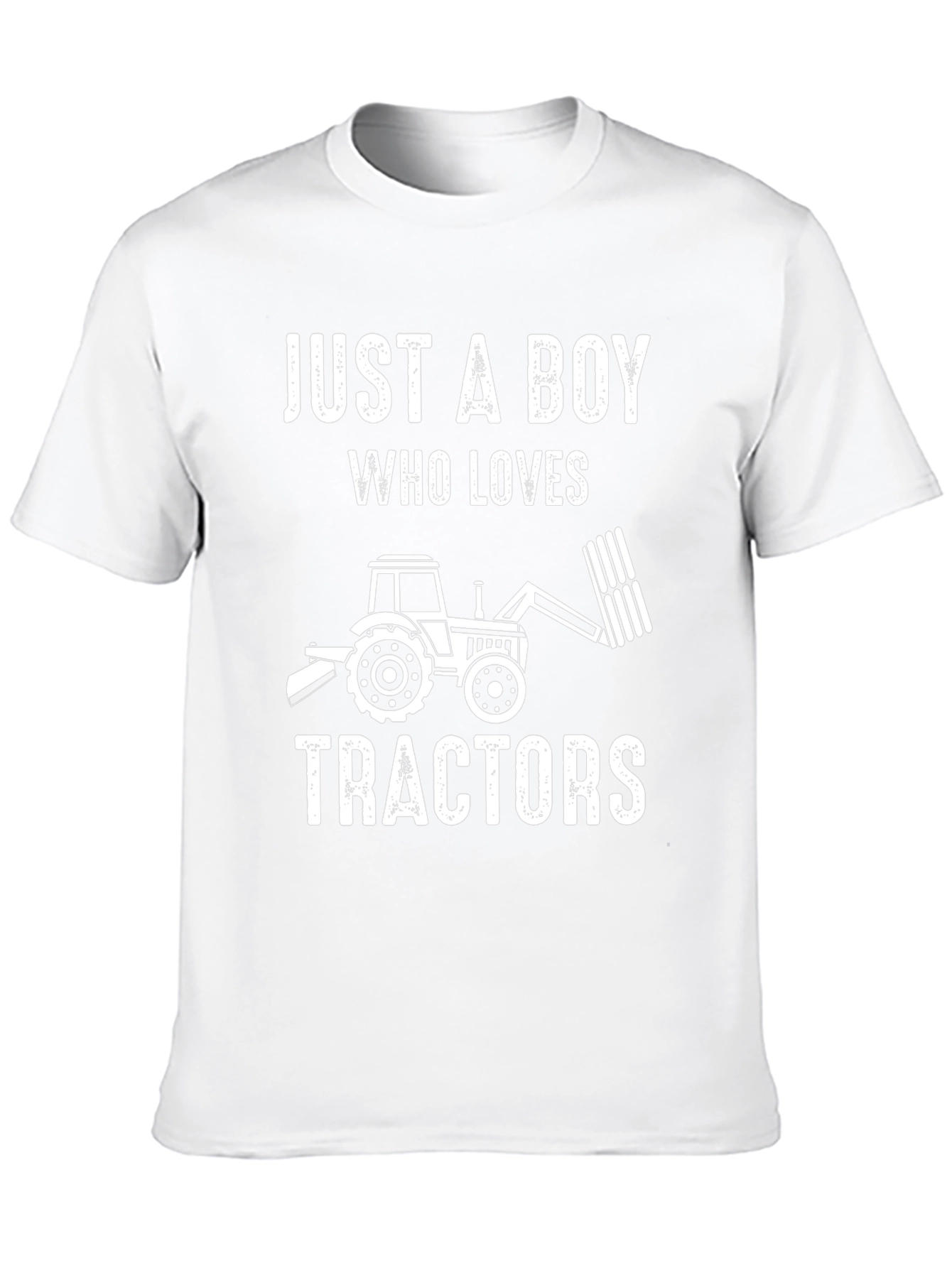 Just a Boy Who Loves Tractors T-Shirt