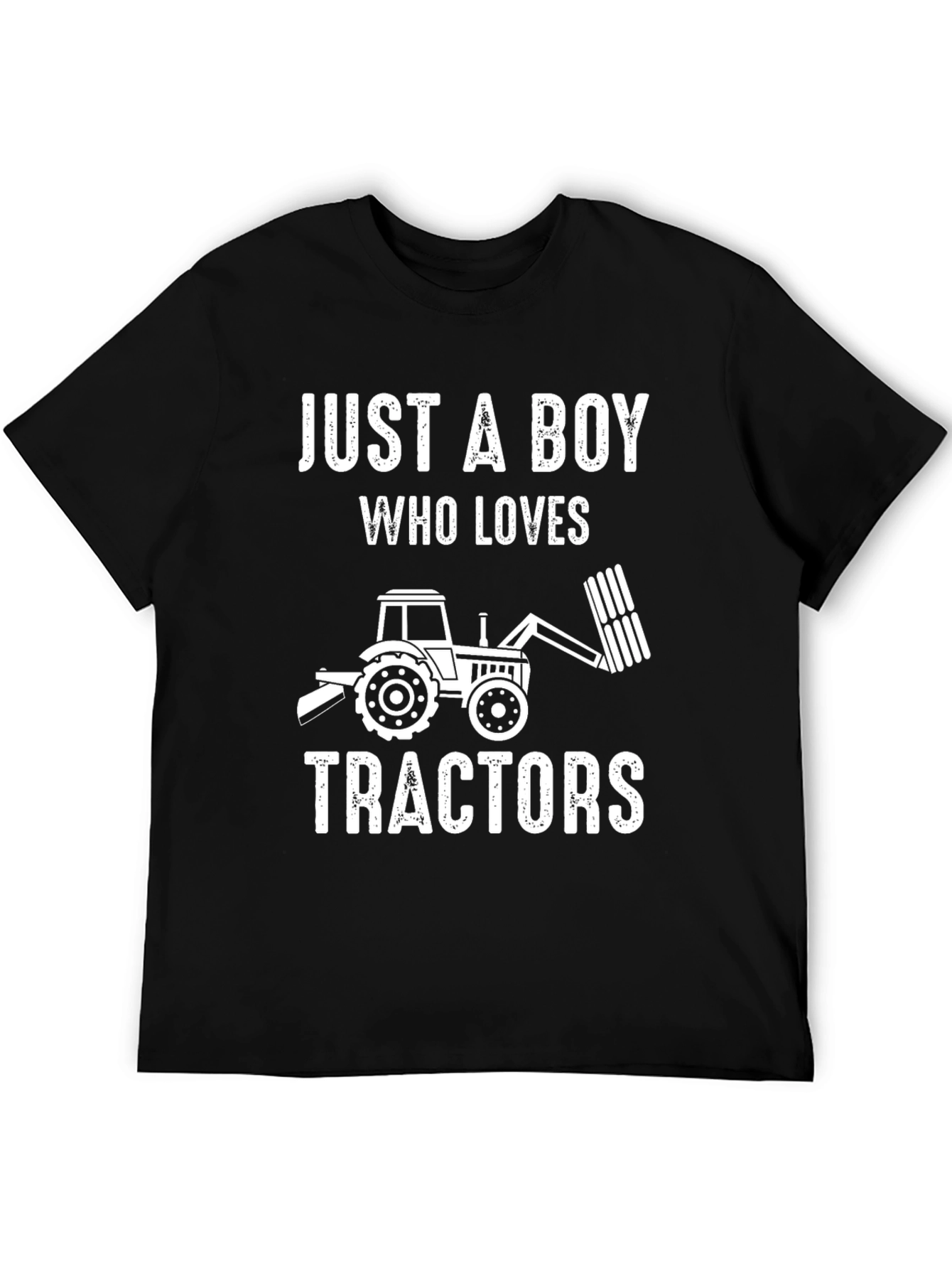 Just a Boy Who Loves Tractors T-Shirt