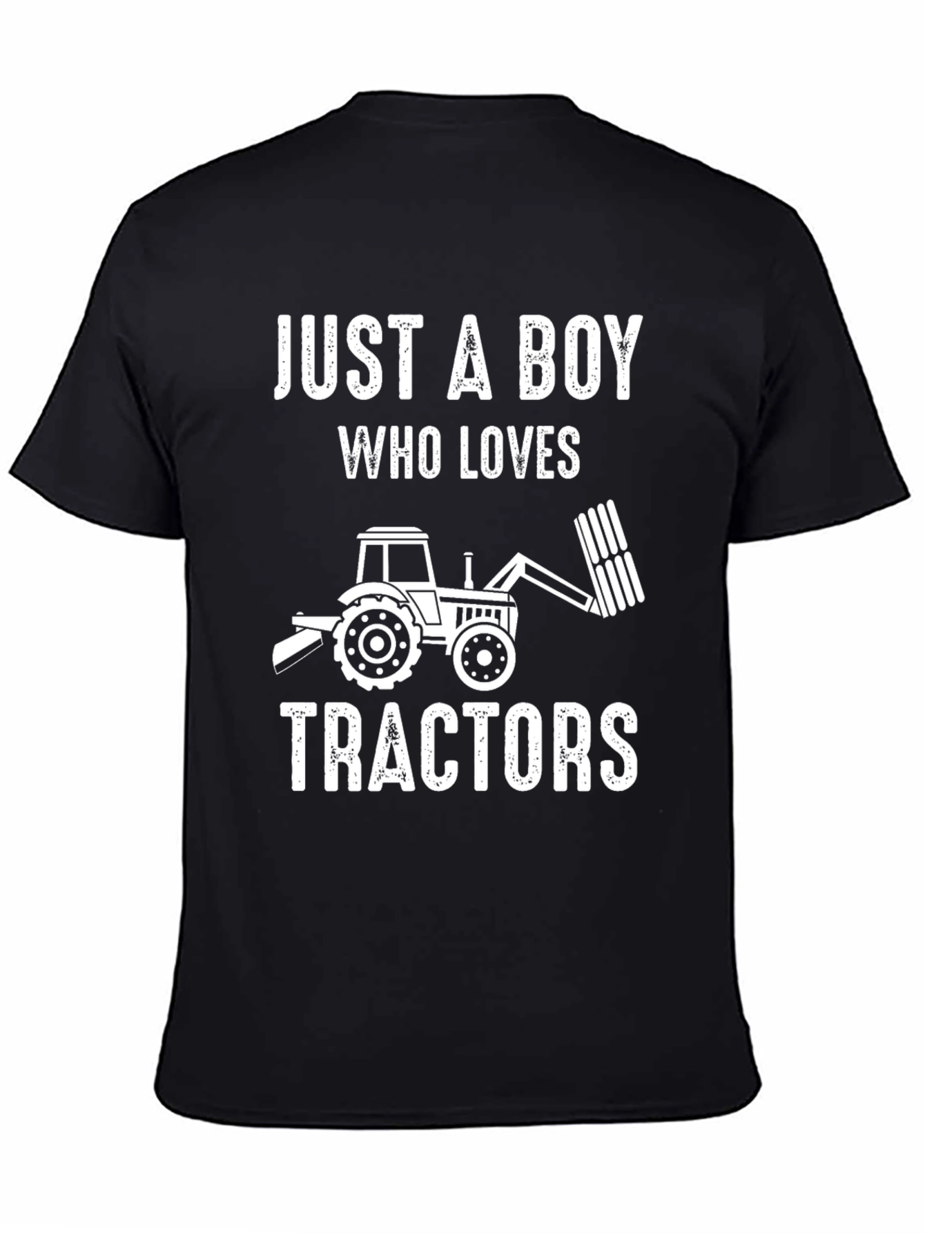Just a Boy Who Loves Tractors T-Shirt
