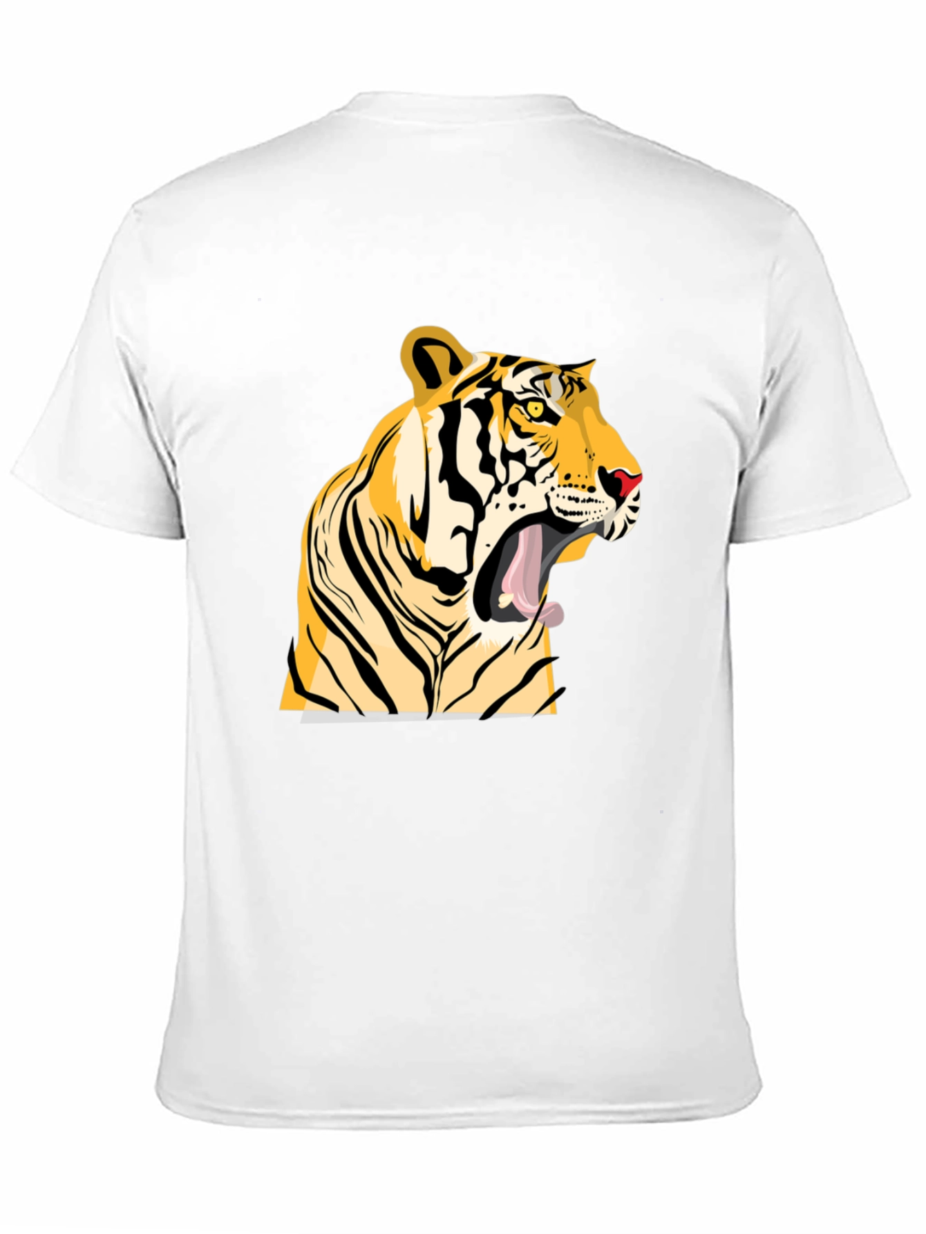 Tiger Graphic Tee - Bold Black T-Shirt
