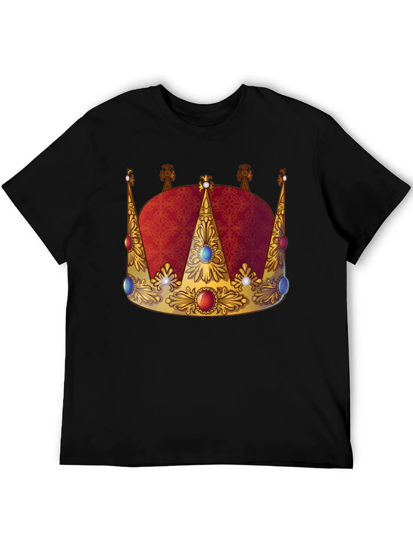 King Crown Graphic T-Shirt - Bold Statement Tee
