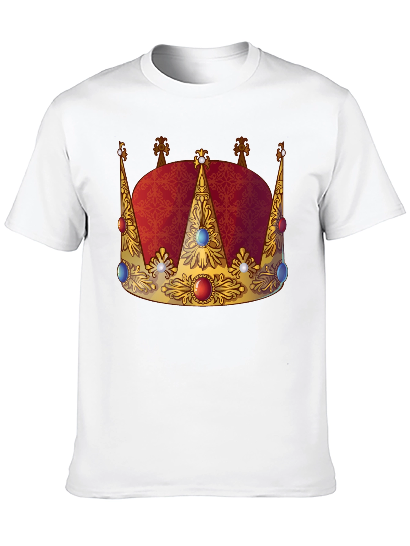 King Crown Graphic T-Shirt - Bold Statement Tee
