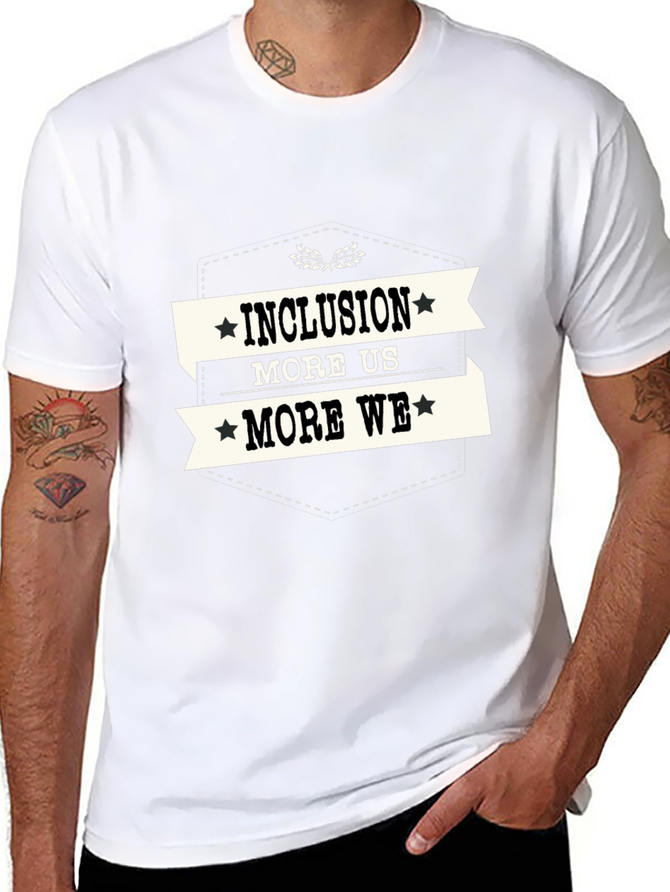 Inclusion More Us More We Graphic T-Shirt