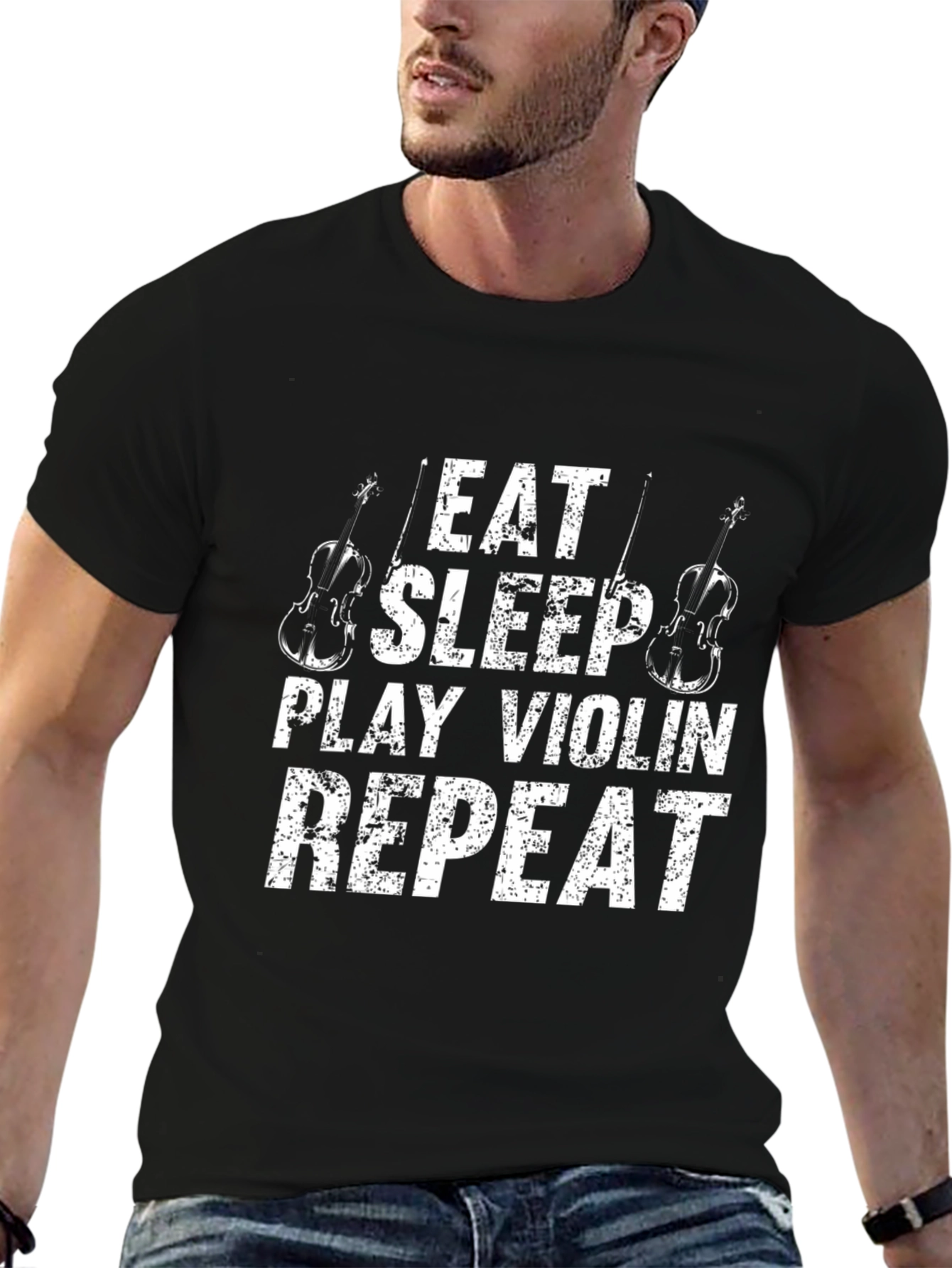 Eat Sleep Play Violin Repeat T-Shirt