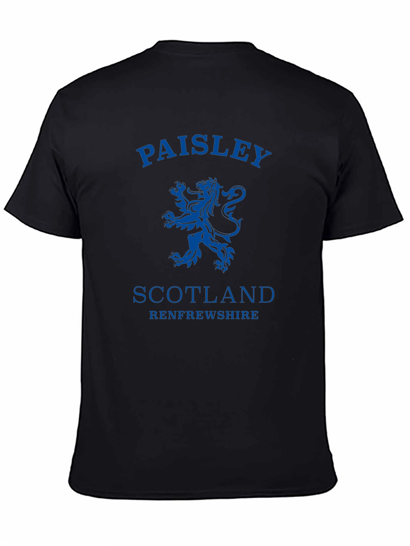 Paisley Scotland T-Shirt: Lion Rampant Design