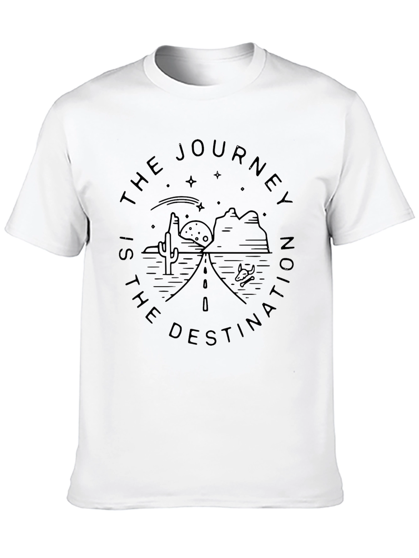The Journey Is The Destination Graphic Tee