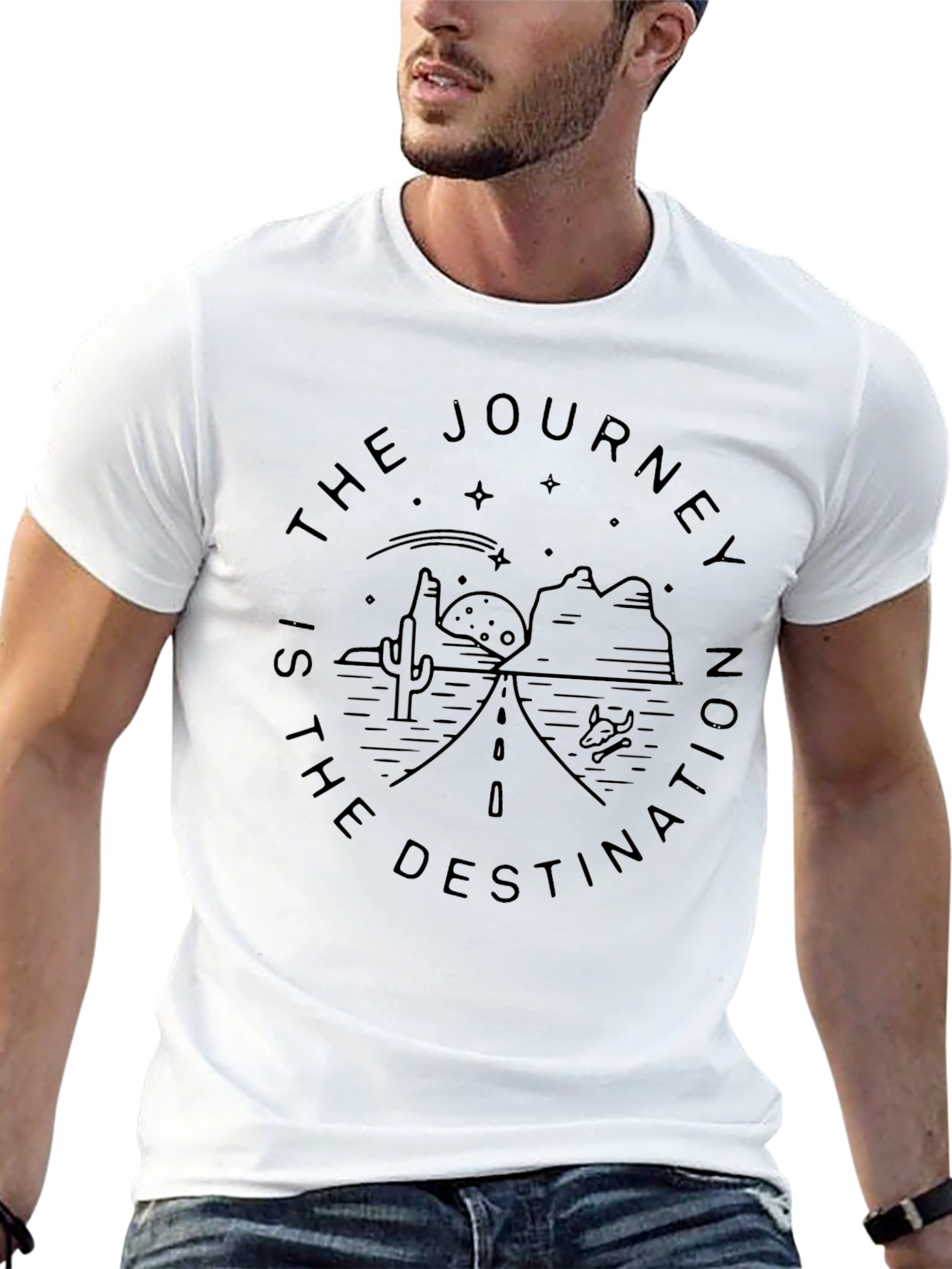 The Journey Is The Destination Graphic Tee
