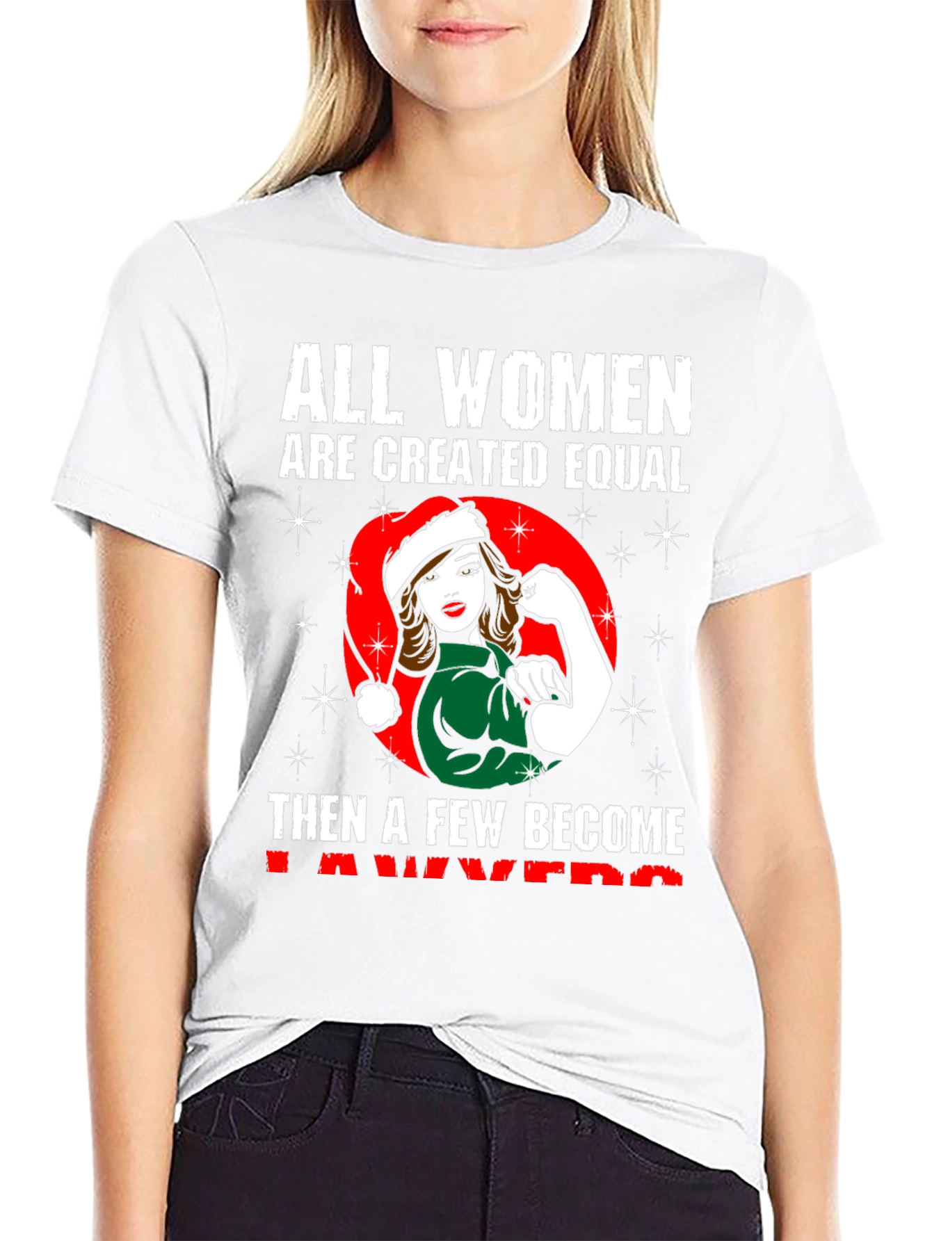 All Women Lawyers T-Shirt - Christmas Edition