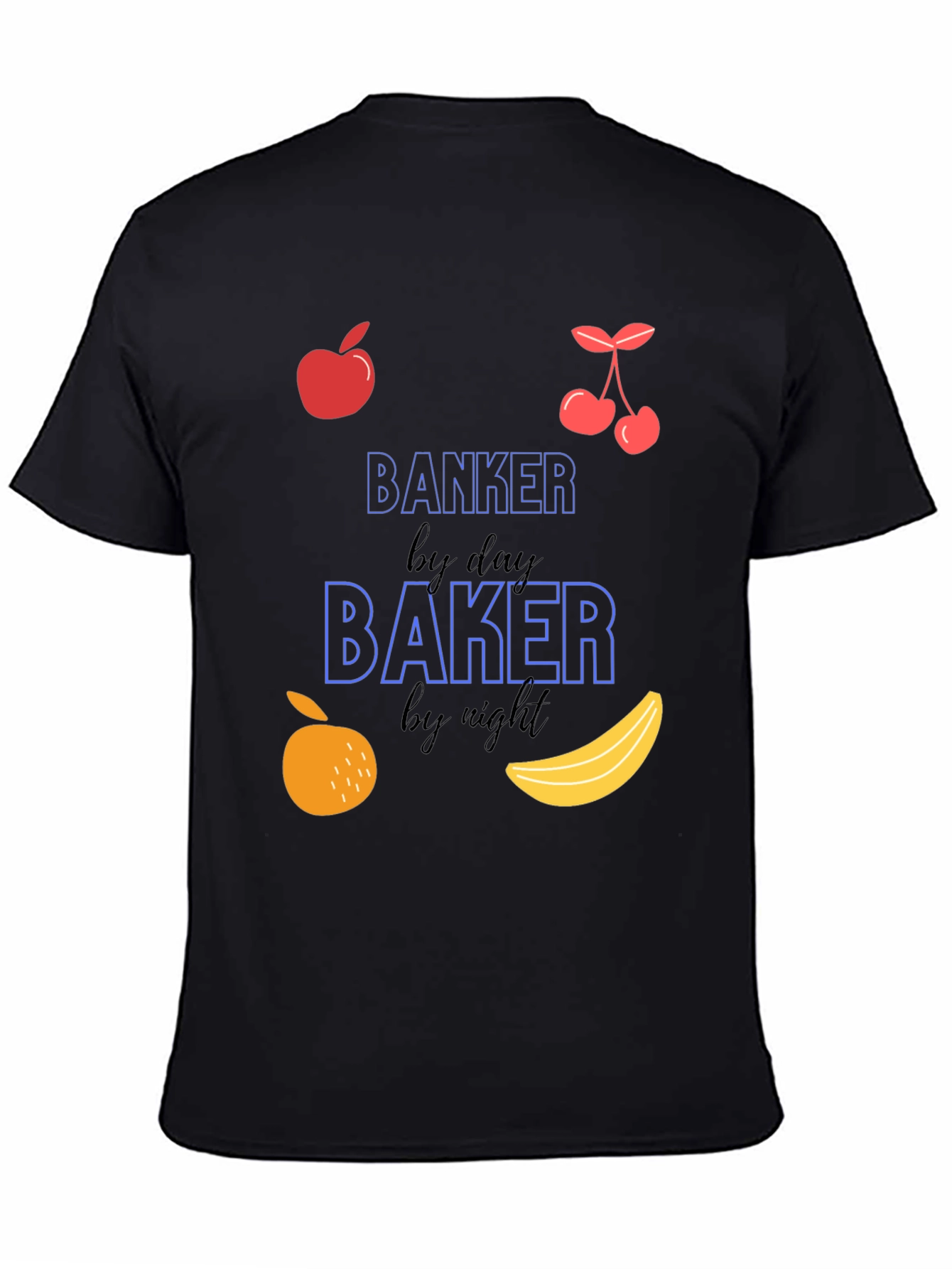 Banker by Day Baker by Night Graphic Tee