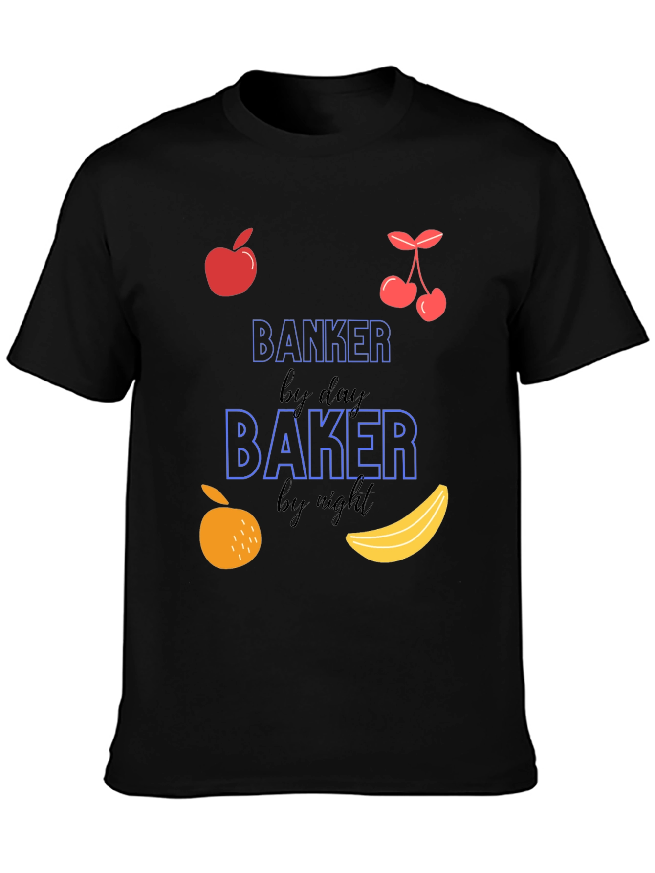 Banker by Day Baker by Night Graphic Tee