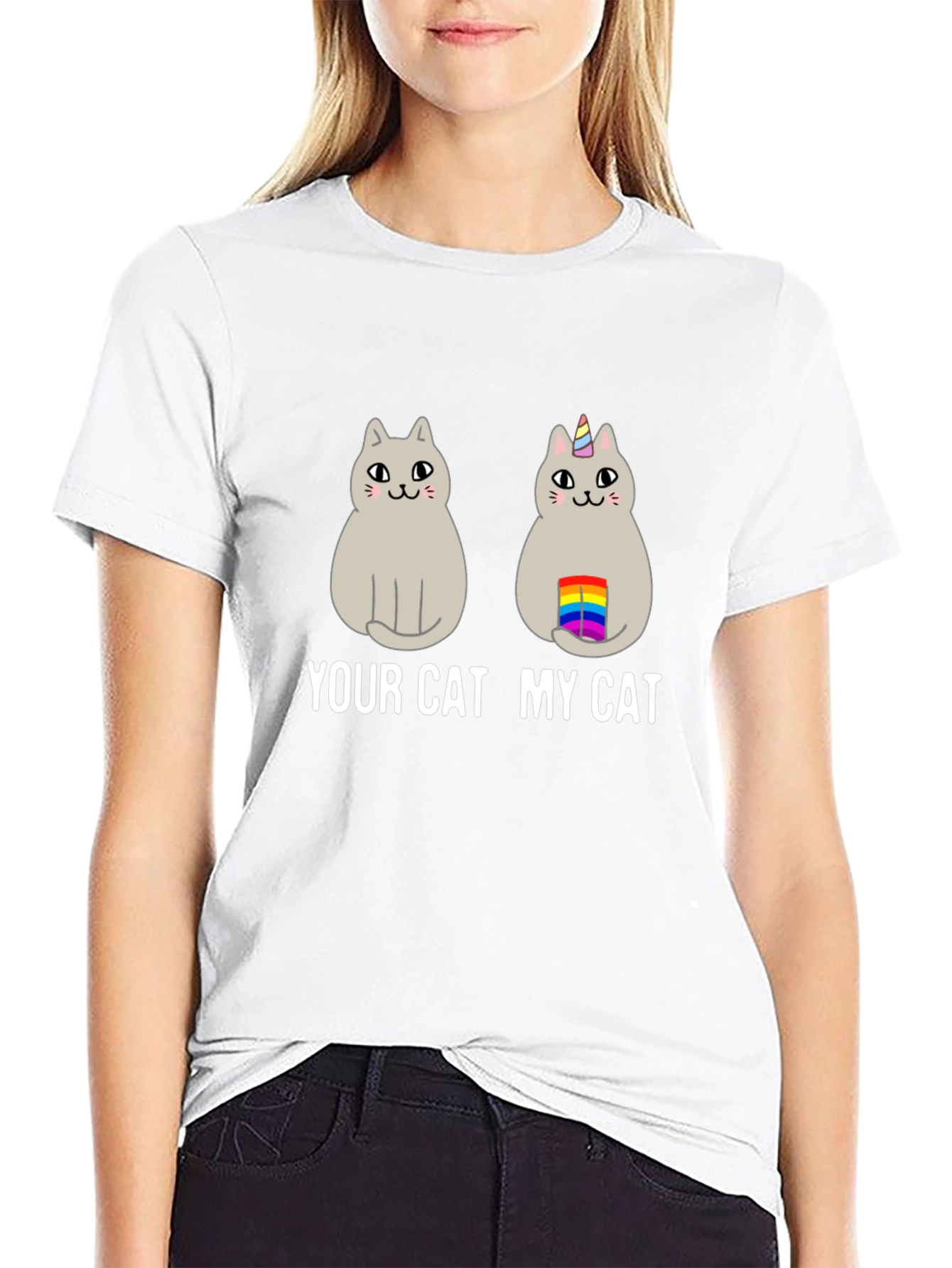 Your Cat My Cat Pride T-Shirt