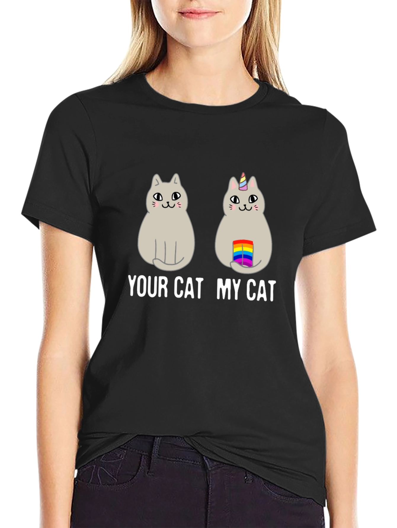 Your Cat My Cat Pride T-Shirt