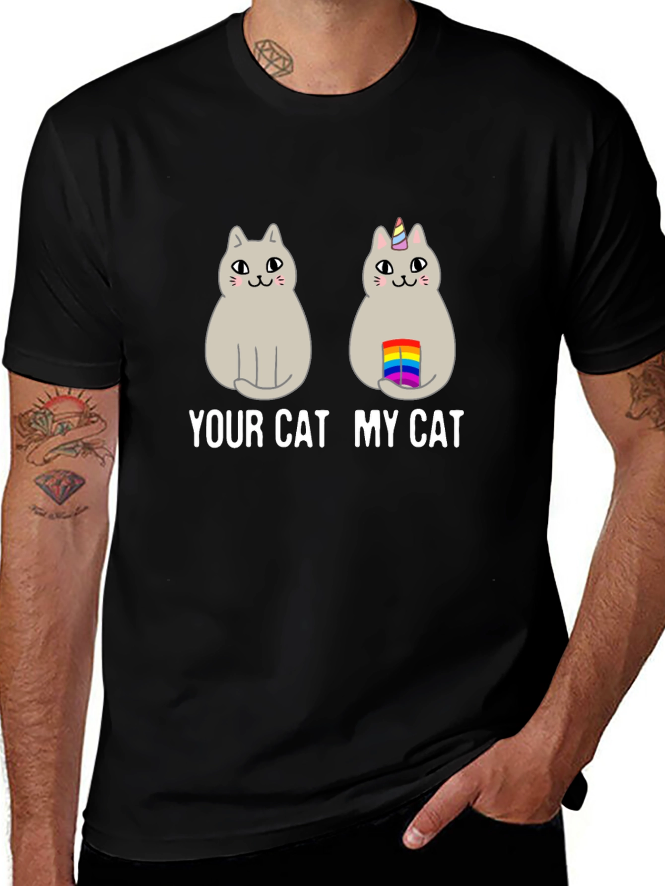 Your Cat My Cat Pride T-Shirt