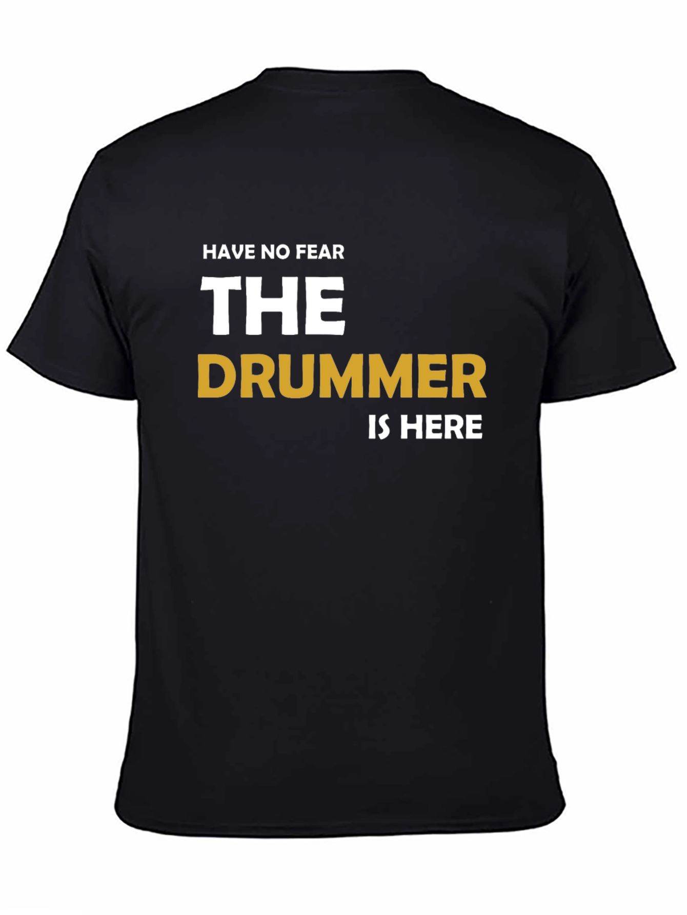 The Drummer is Here Graphic T-Shirt