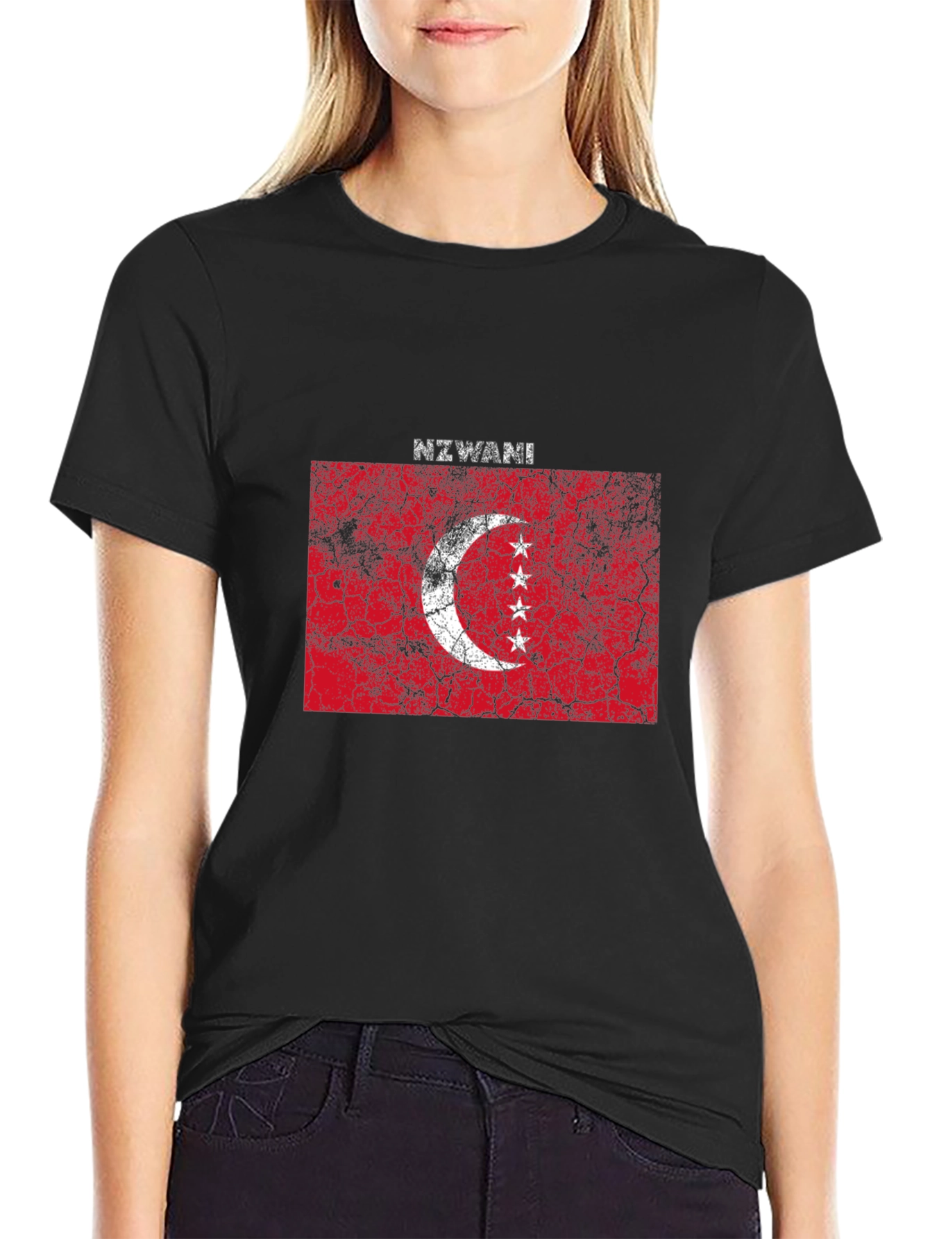 Nzwani Flag T-Shirt - Comoros Islands Pride