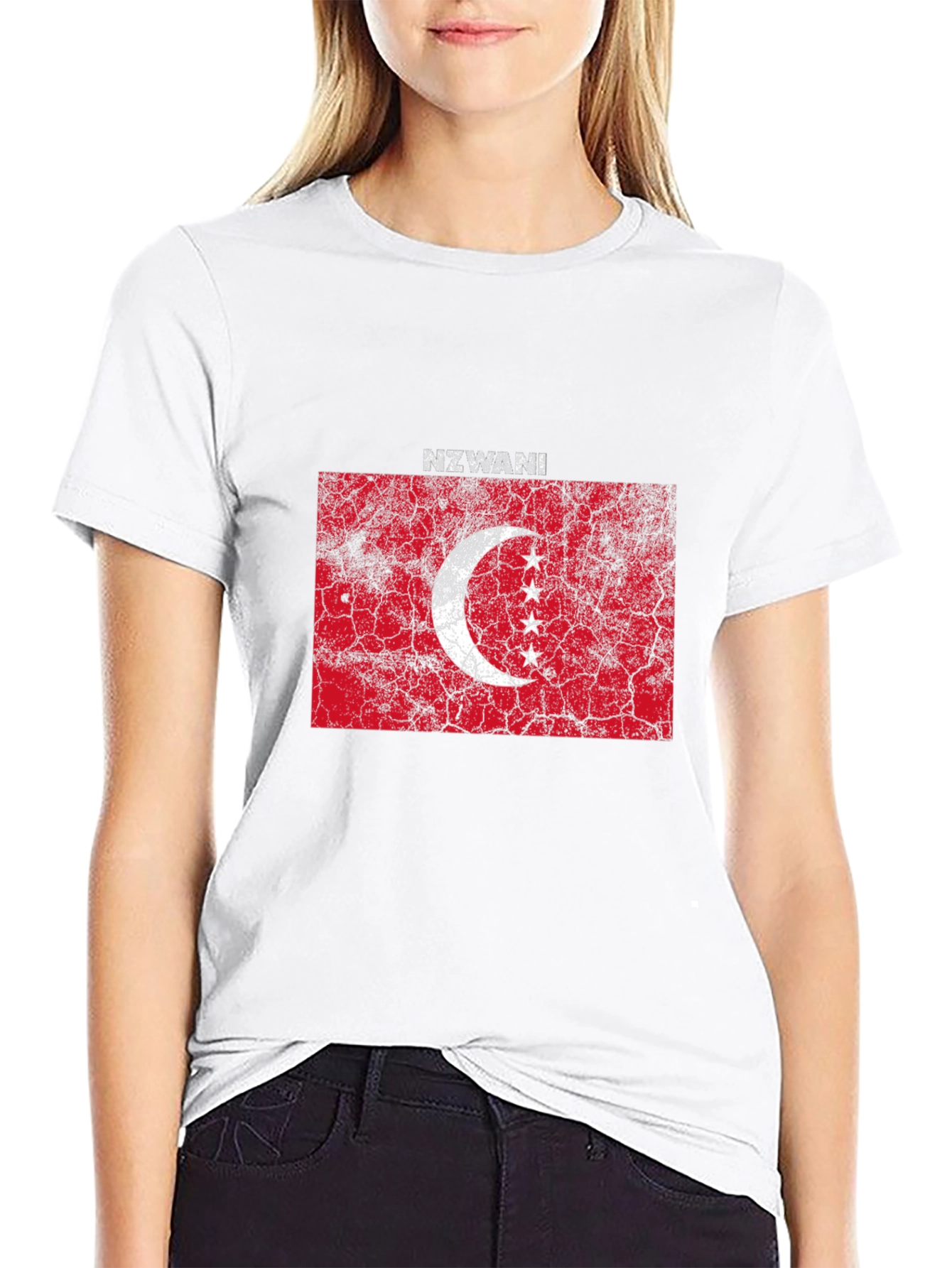 Nzwani Flag T-Shirt - Comoros Islands Pride