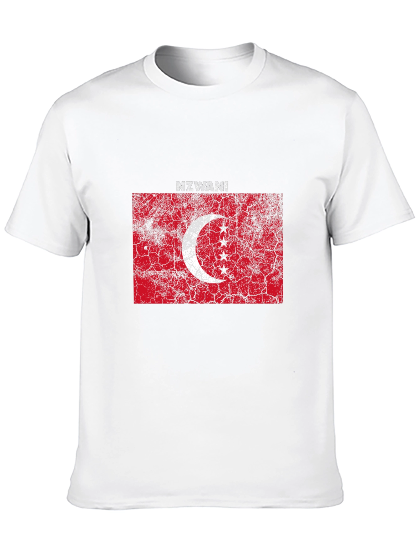 Nzwani Flag T-Shirt - Comoros Islands Pride
