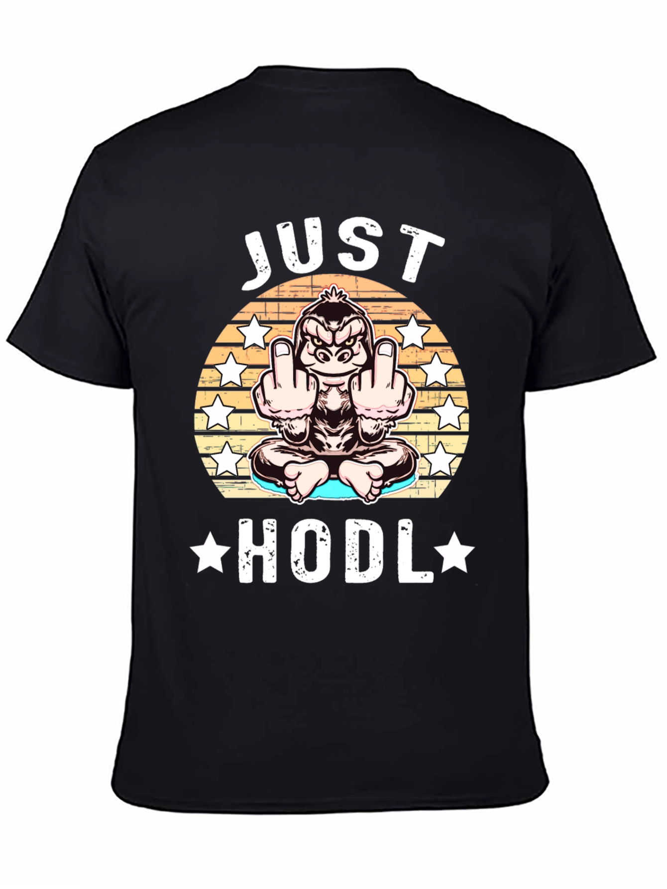 Just HODL T-Shirt Gorilla Crypto Investor