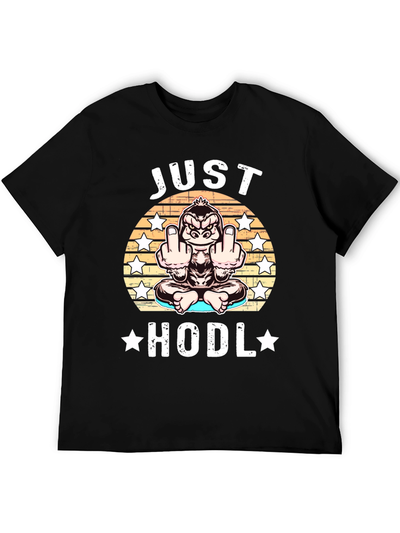 Just HODL T-Shirt Gorilla Crypto Investor